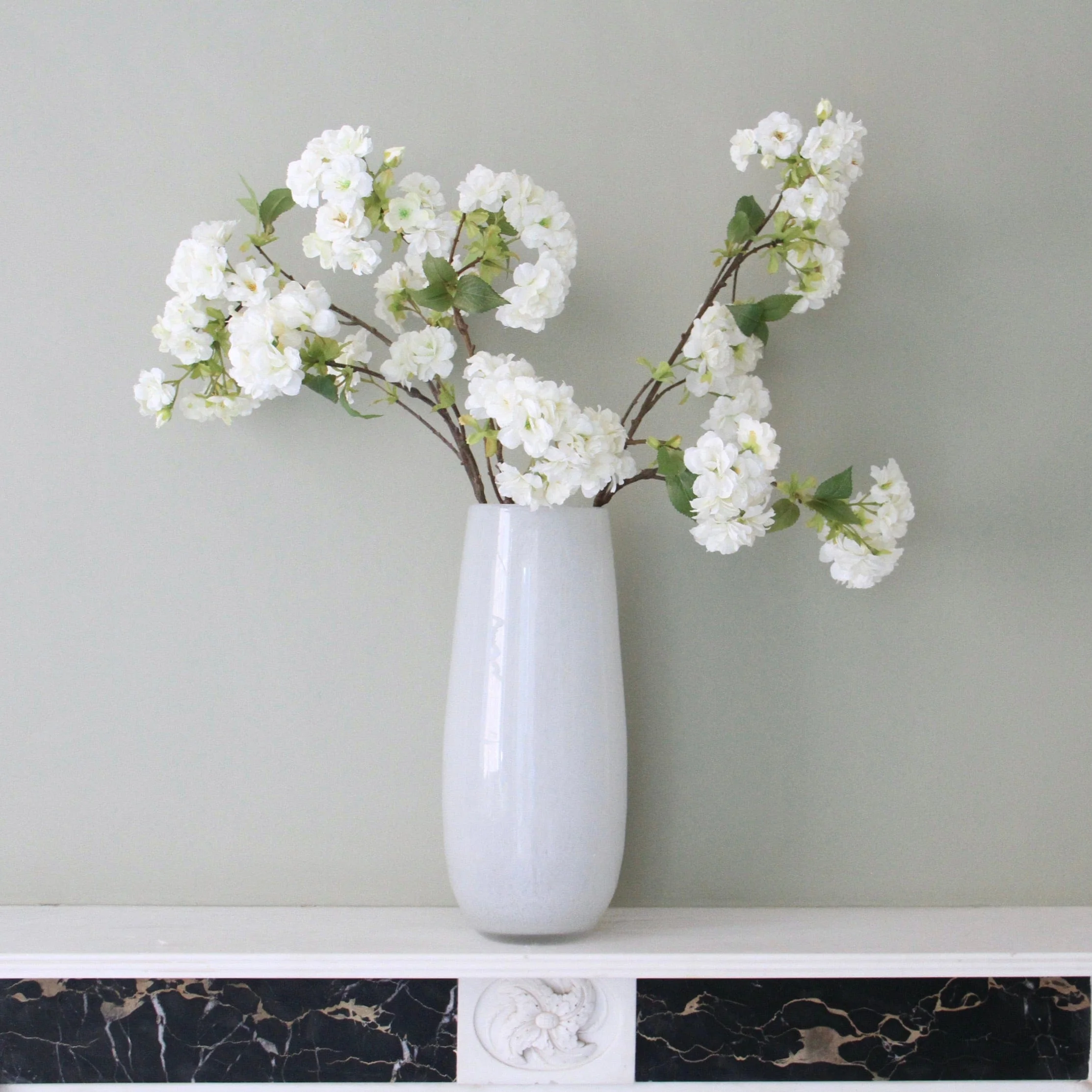 Cherry Blossom Bouquet & Oriental Vase Set - Image 5