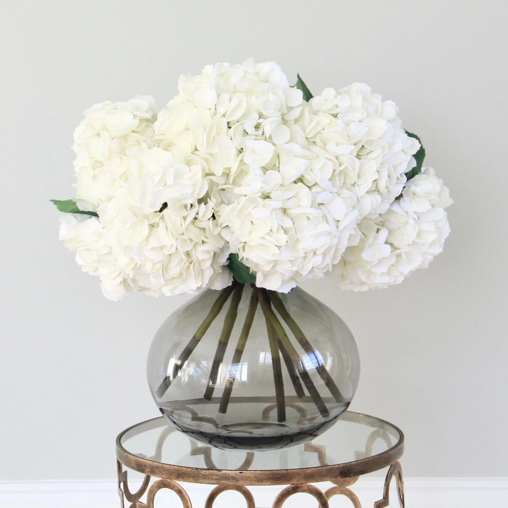 Artificial White Hydrangea - Image 4