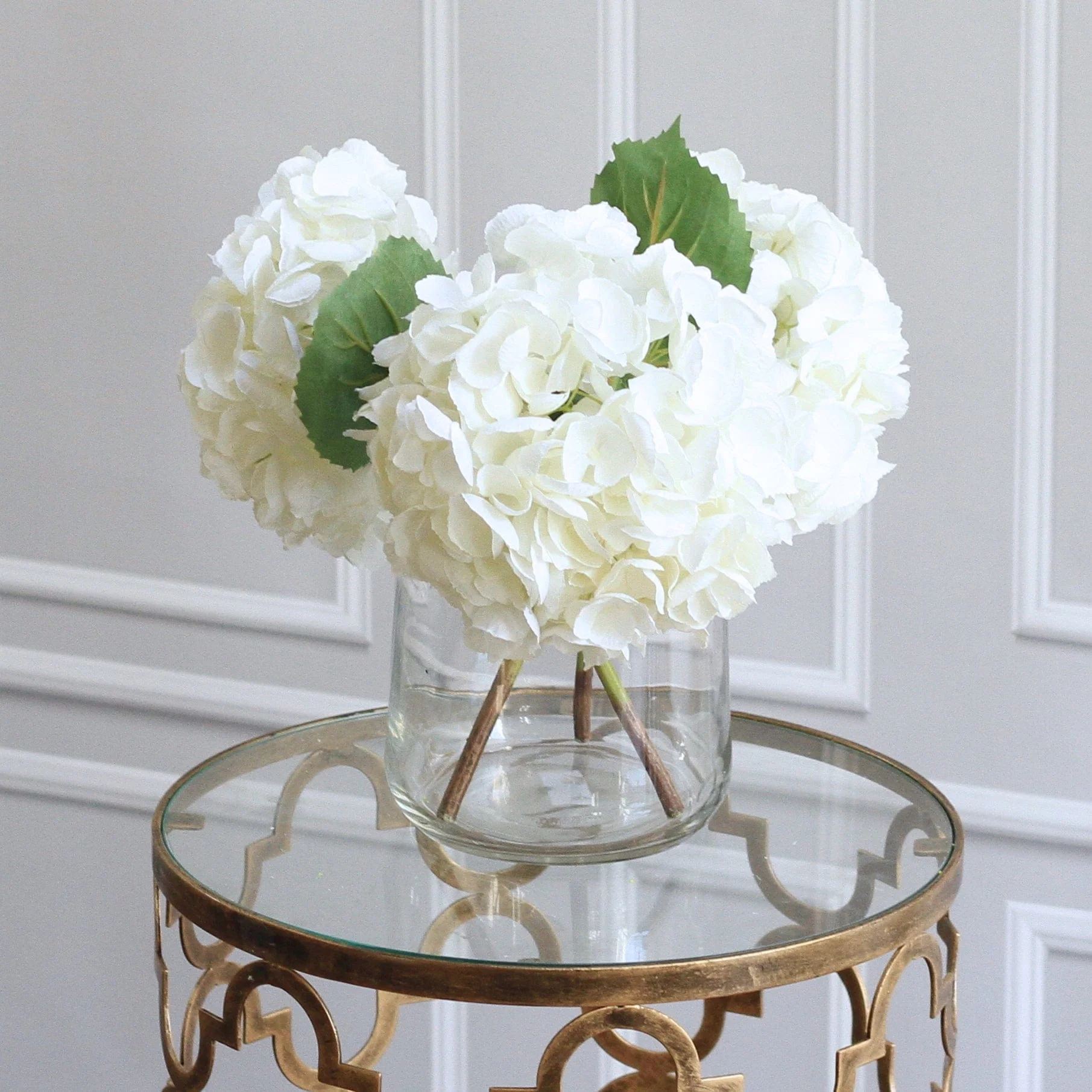 Artificial White Hydrangea - Image 5
