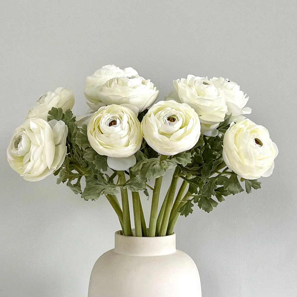 Artificial White Ranunculus - Image 3