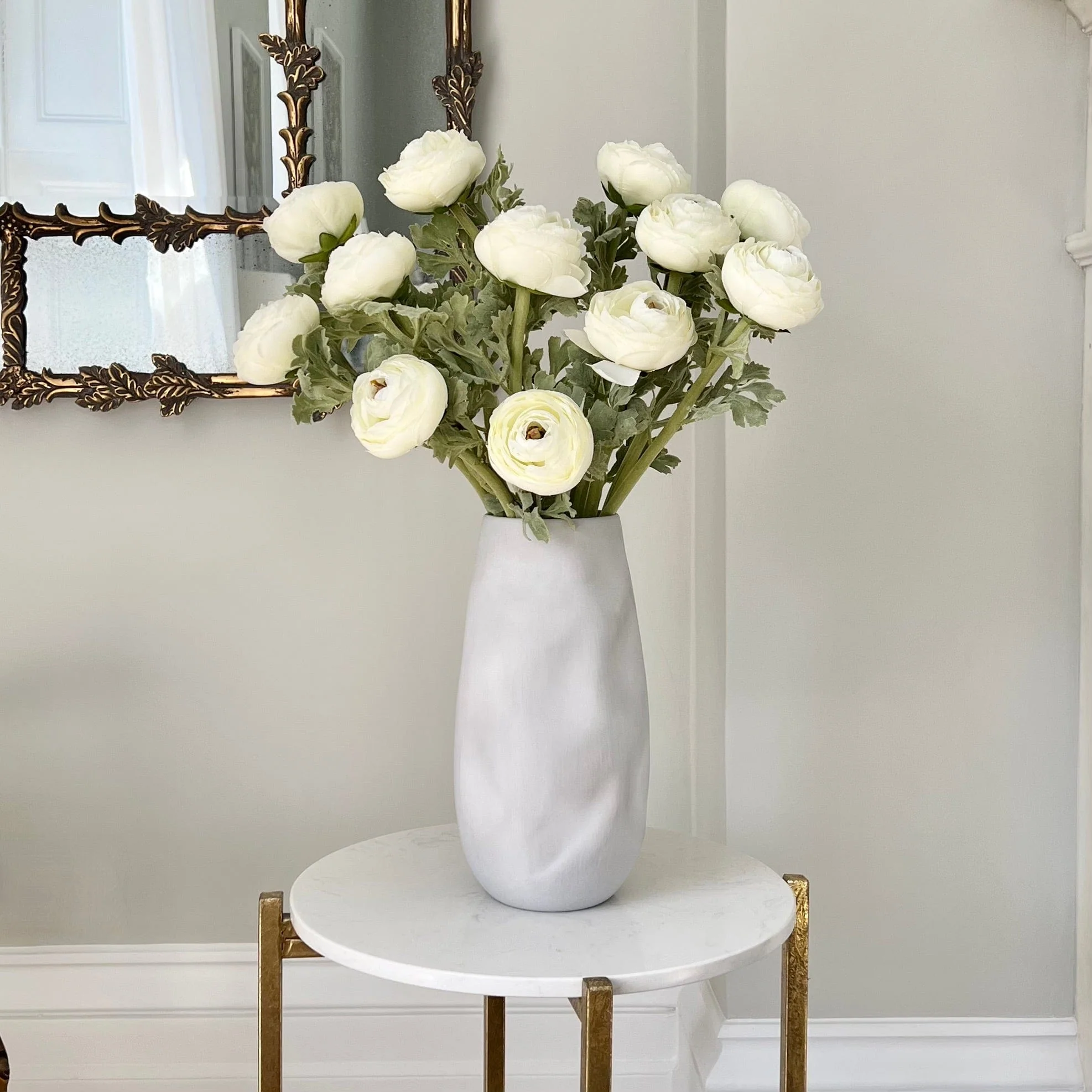 Artificial White Ranunculus - Image 4