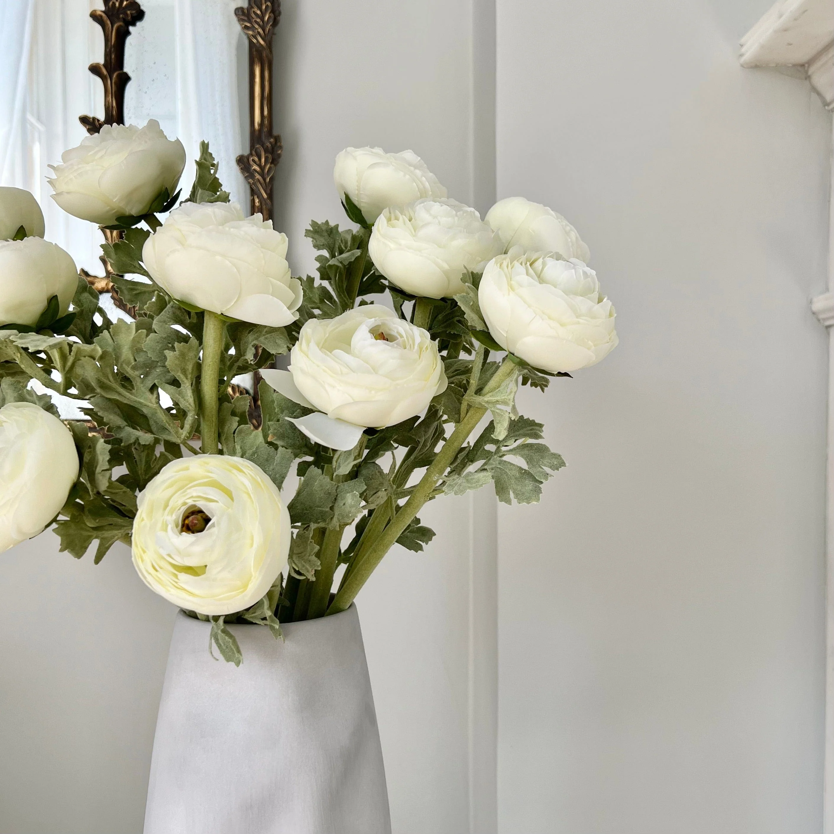 Artificial White Ranunculus - Image 5
