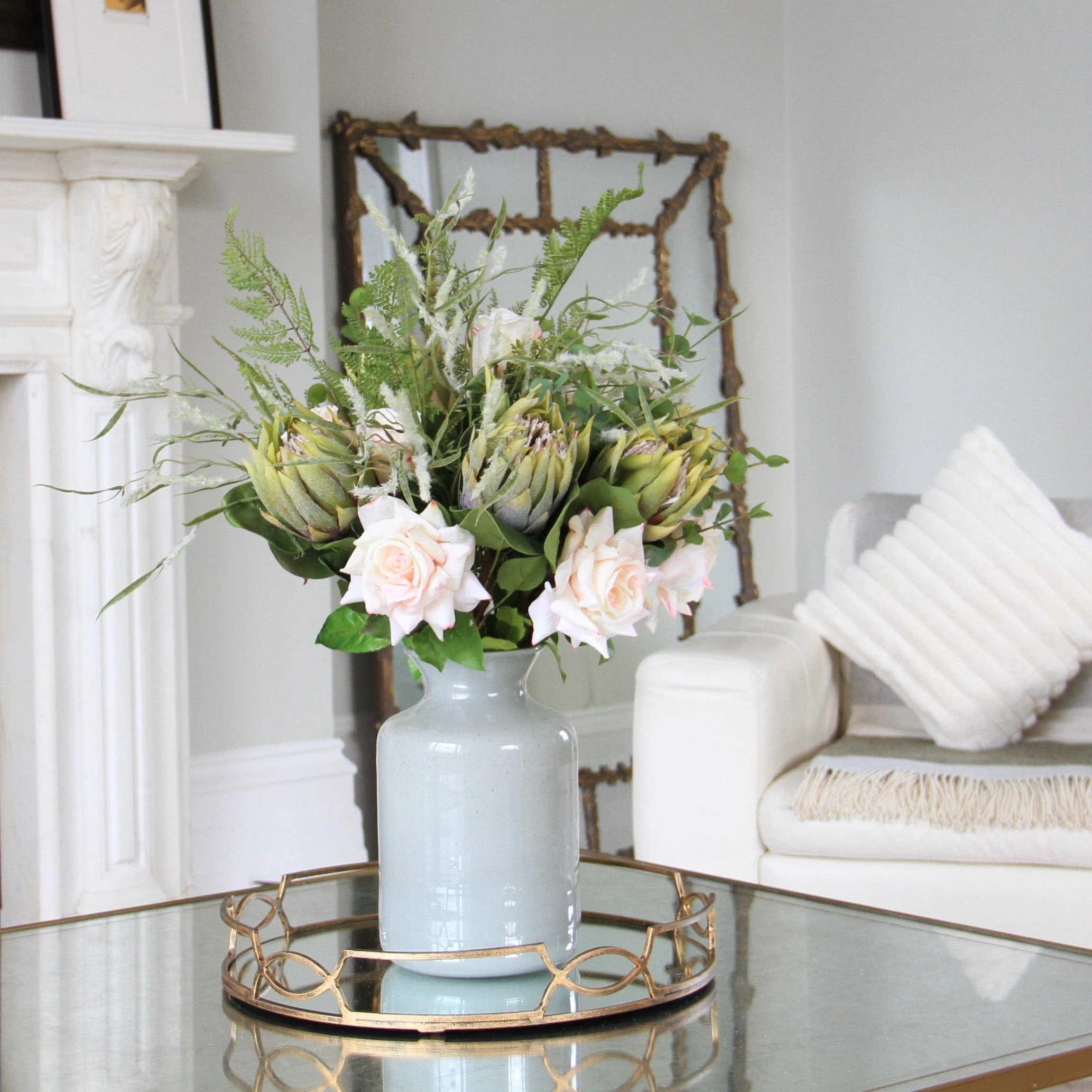 Savannah Spring Artificial Flower Arrangement - Image 4