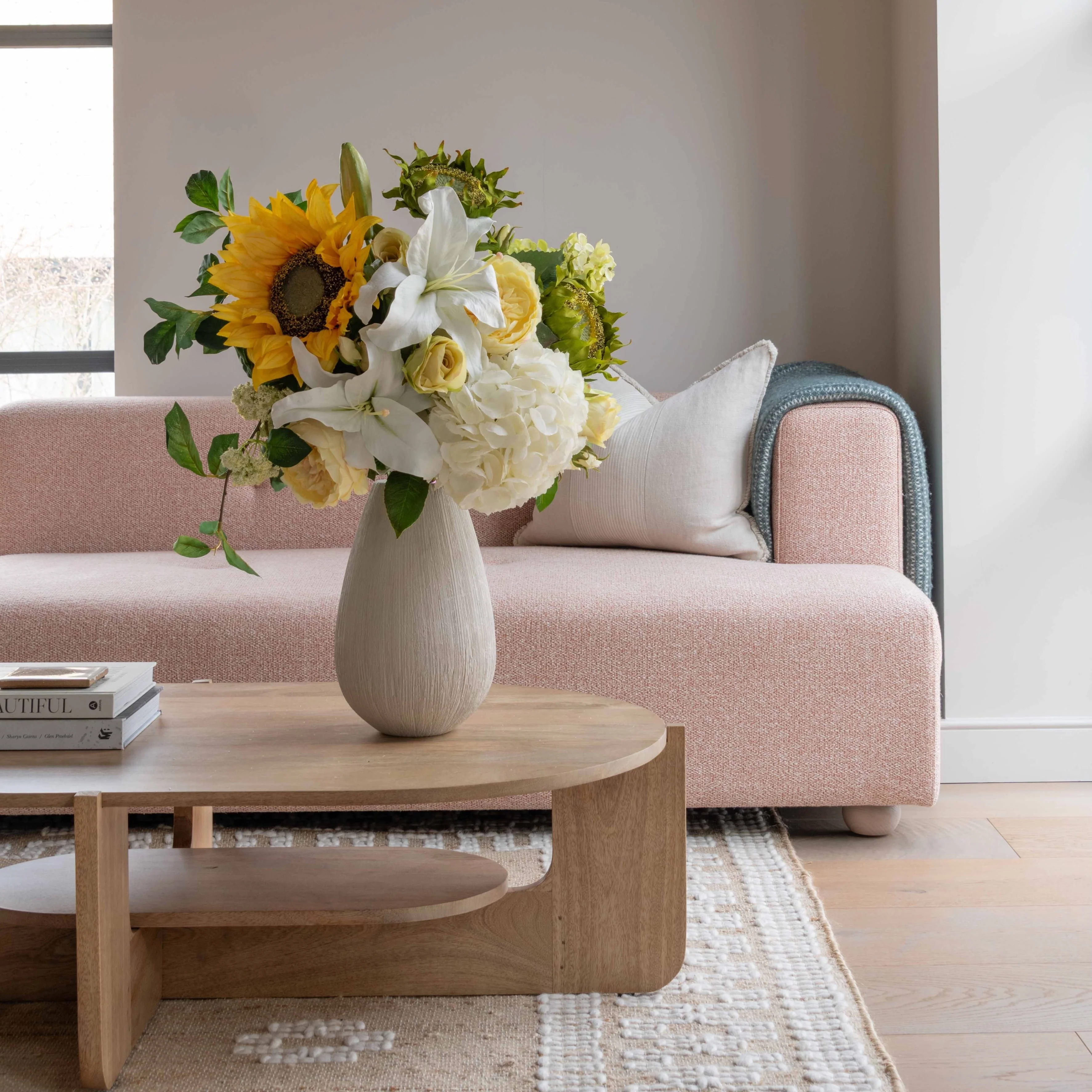 Golden Hour Artificial Flower Arrangement - Image 4