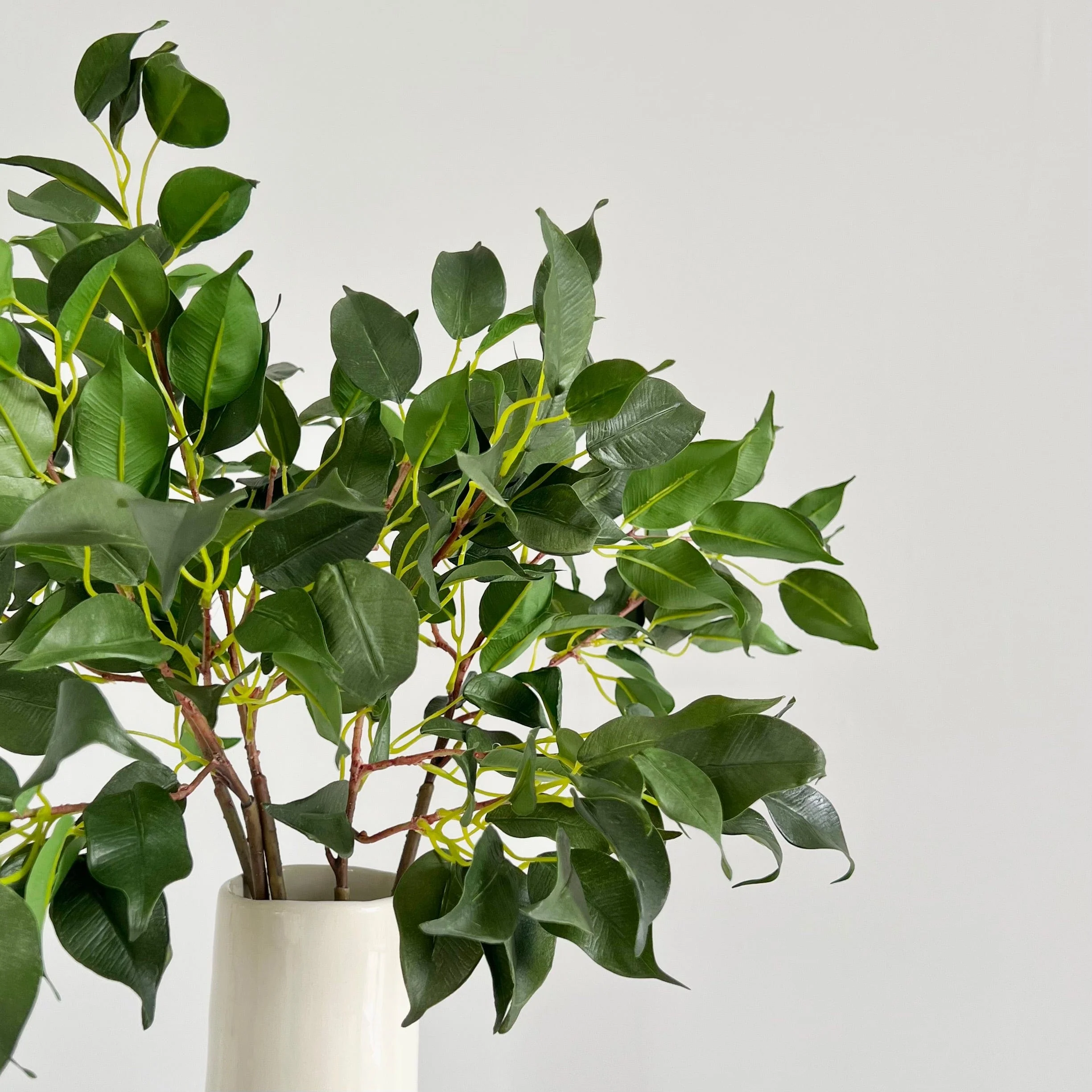 Artificial Green Ficus Leaves - Image 3