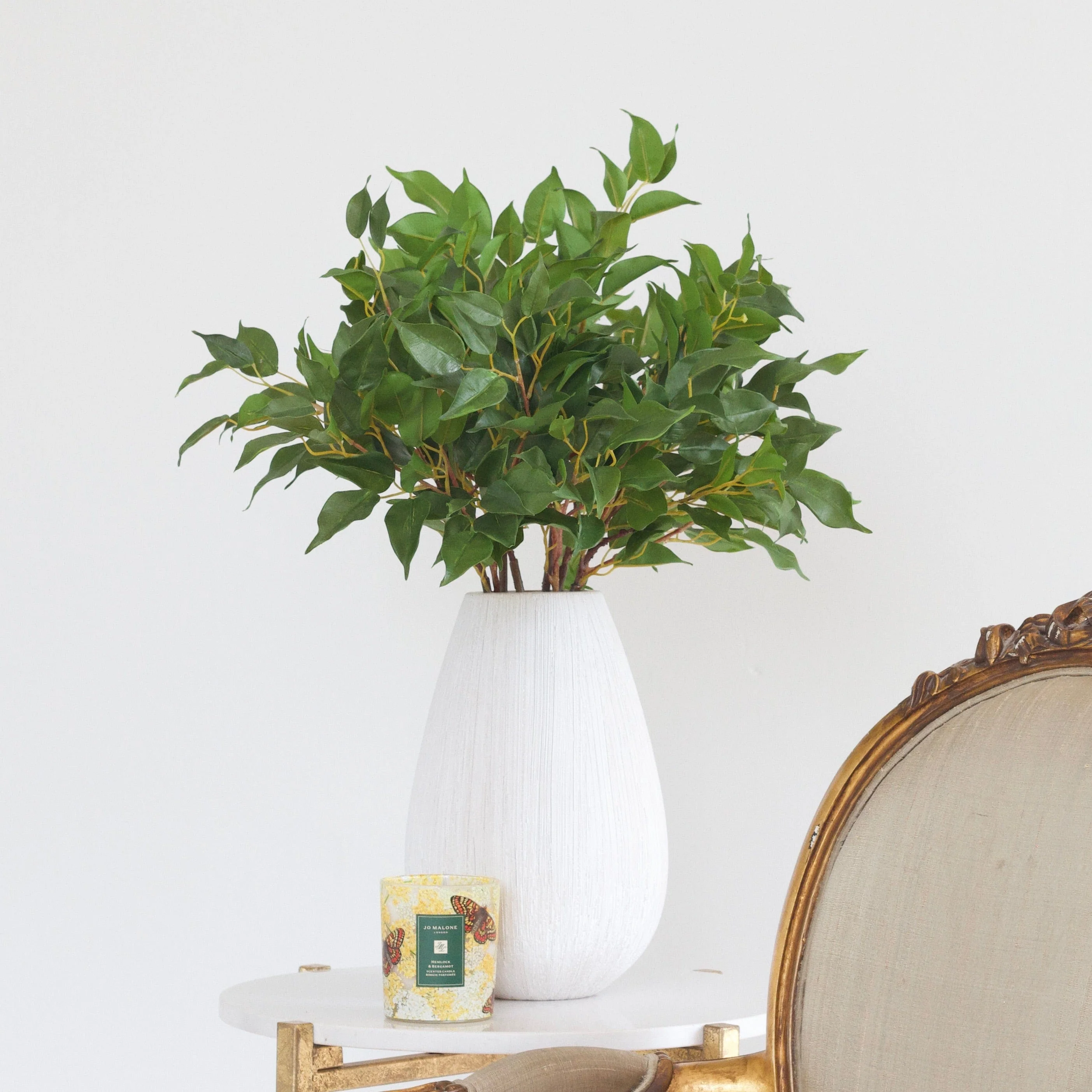 Artificial Green Ficus Leaves - Image 5