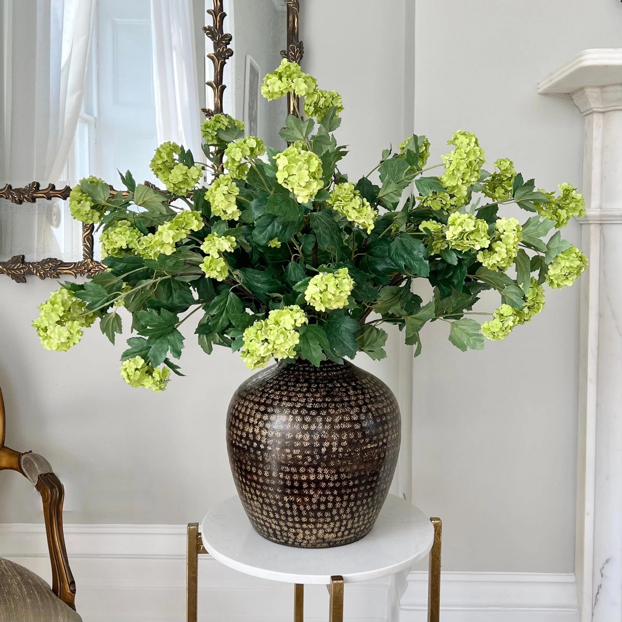 Artificial Green Vivid Viburnum - Image 3