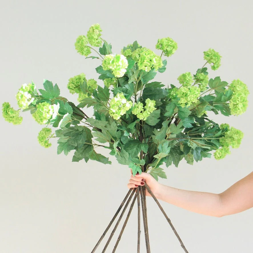 Artificial Green Vivid Viburnum - Image 6