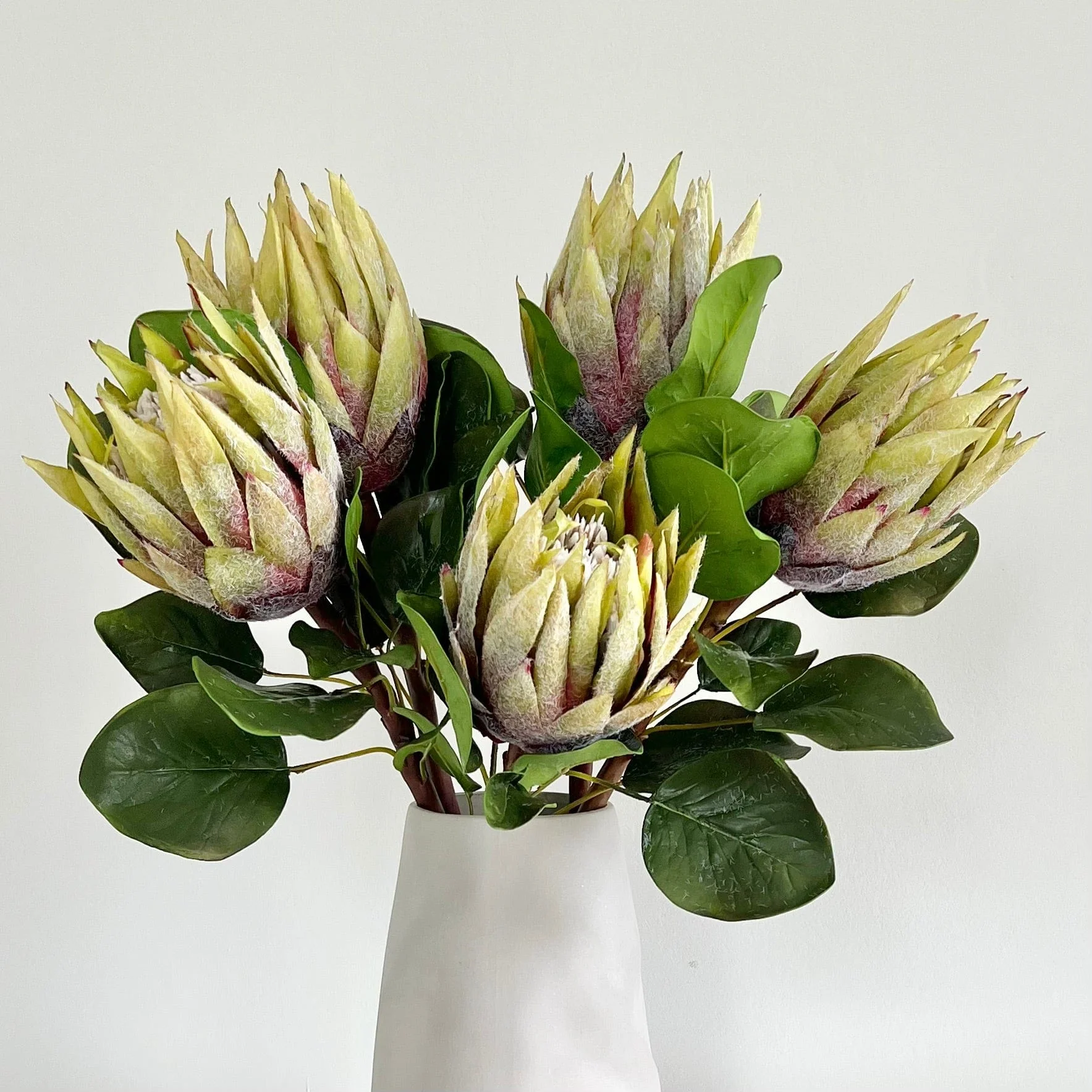 Artificial Green King Protea - Image 3
