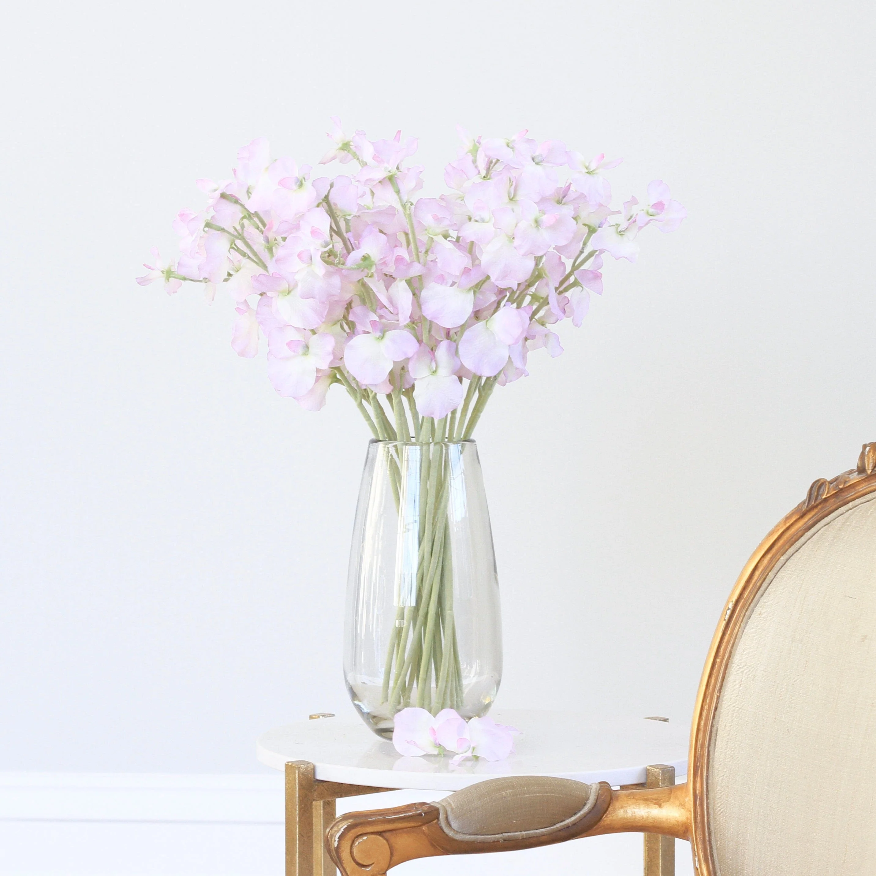 Artificial Sweet Pea Arrangement - Image 4