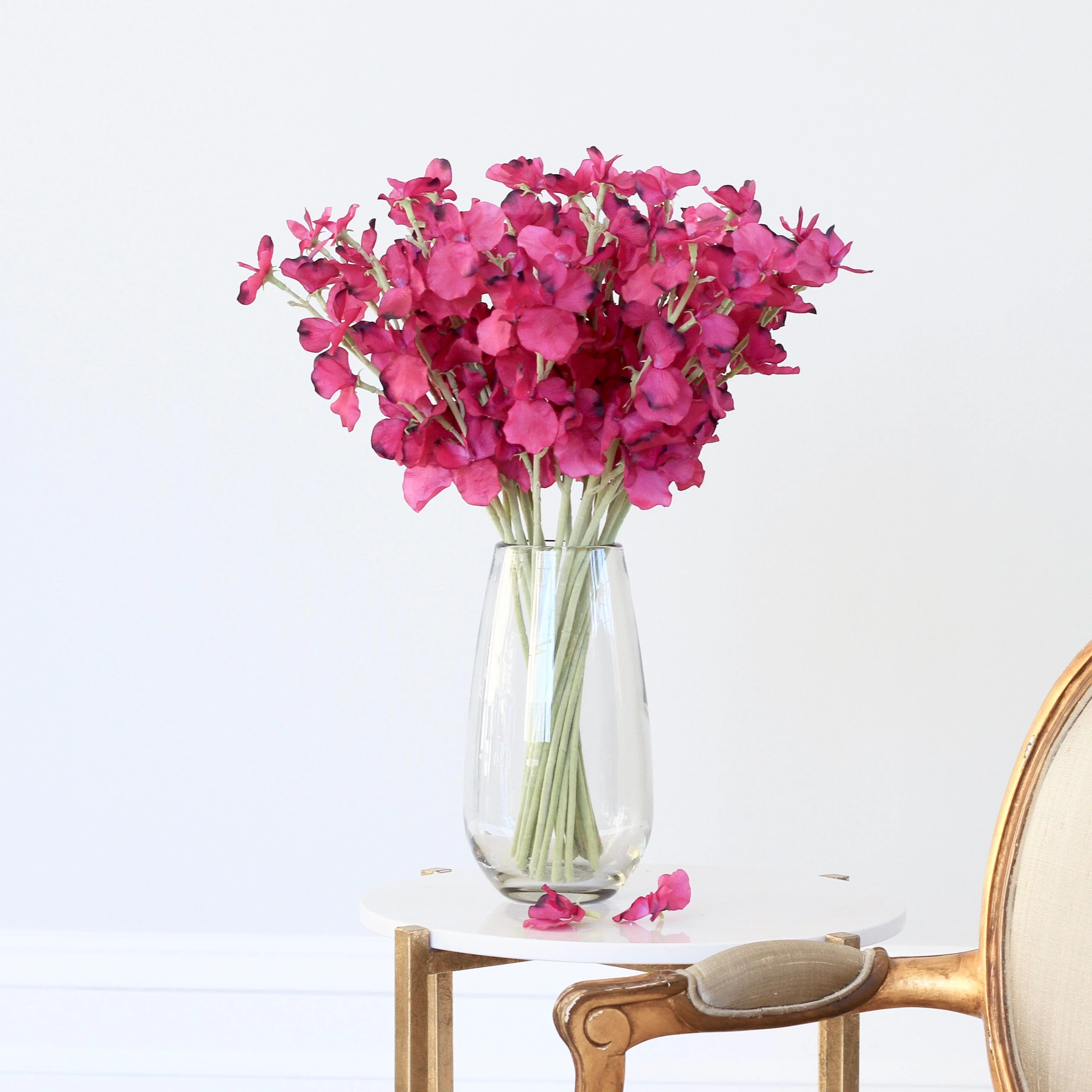 Artificial Sweet Pea Arrangement - Image 6