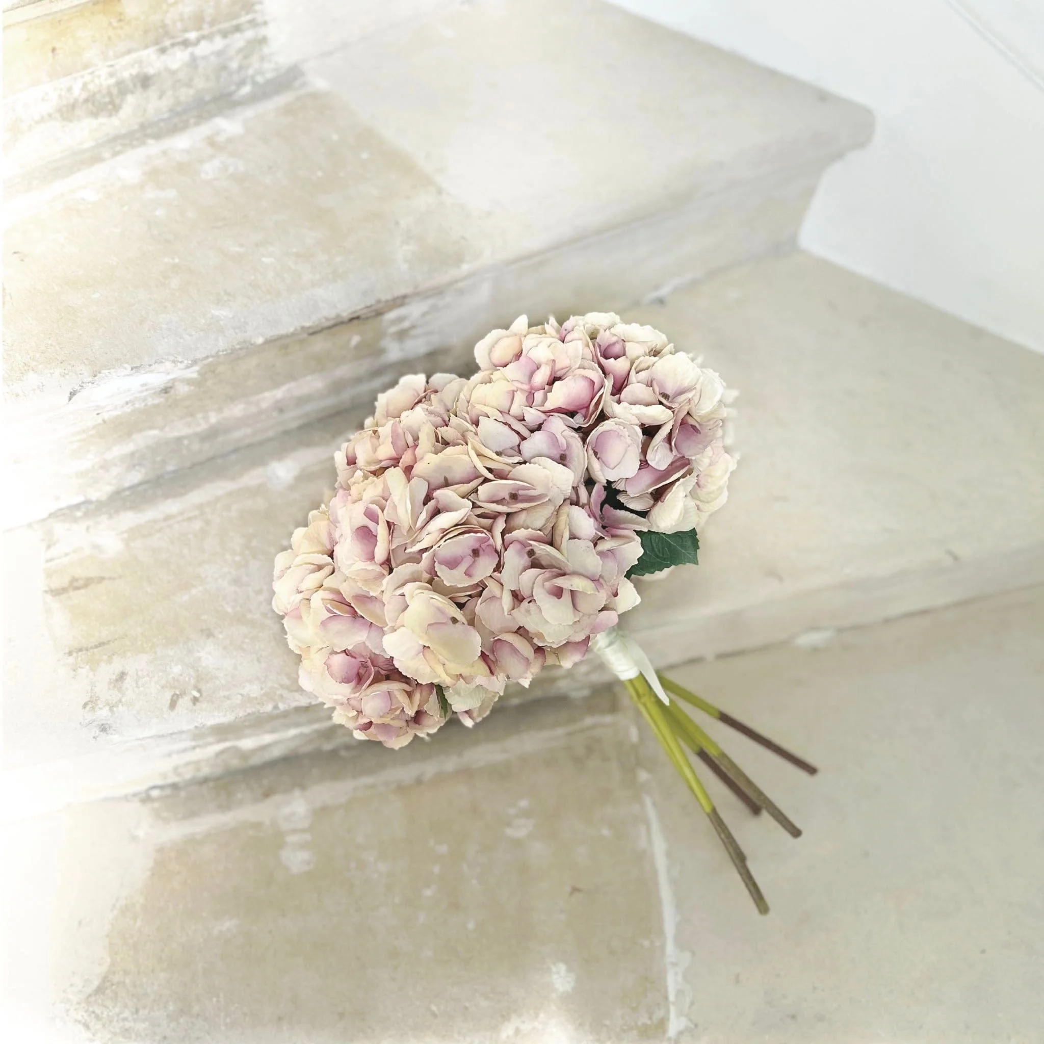 Artificial Pink Hydrangea Wedding Arrangement - Image 3