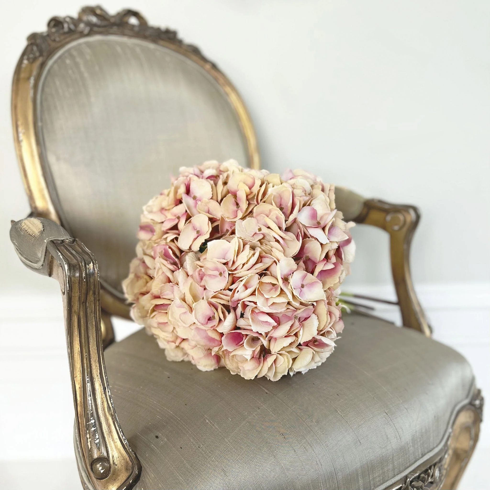 Artificial Pink Hydrangea Wedding Arrangement - Image 5