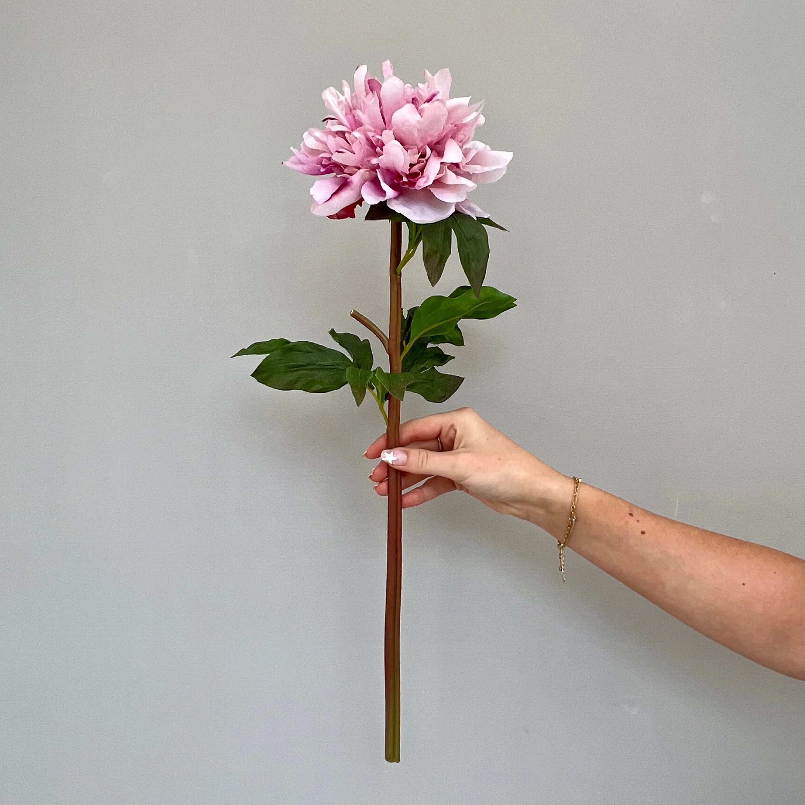 Artificial Pink Extra Large Peony - Image 6