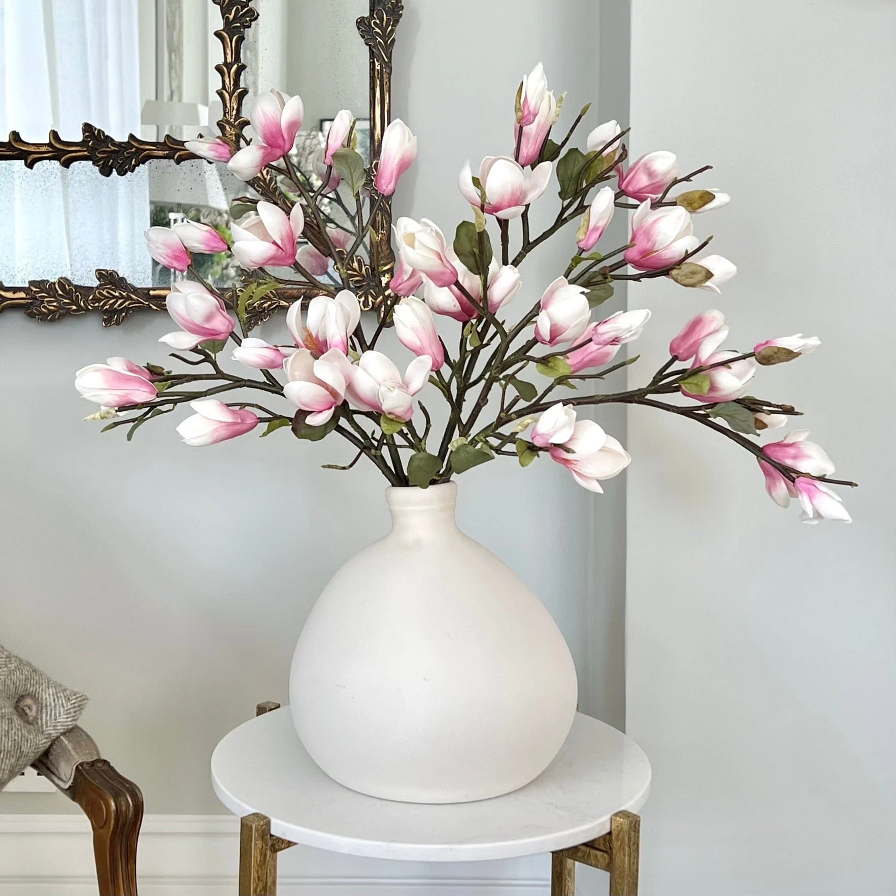 Artificial Pink Tall Magnolia - Image 3