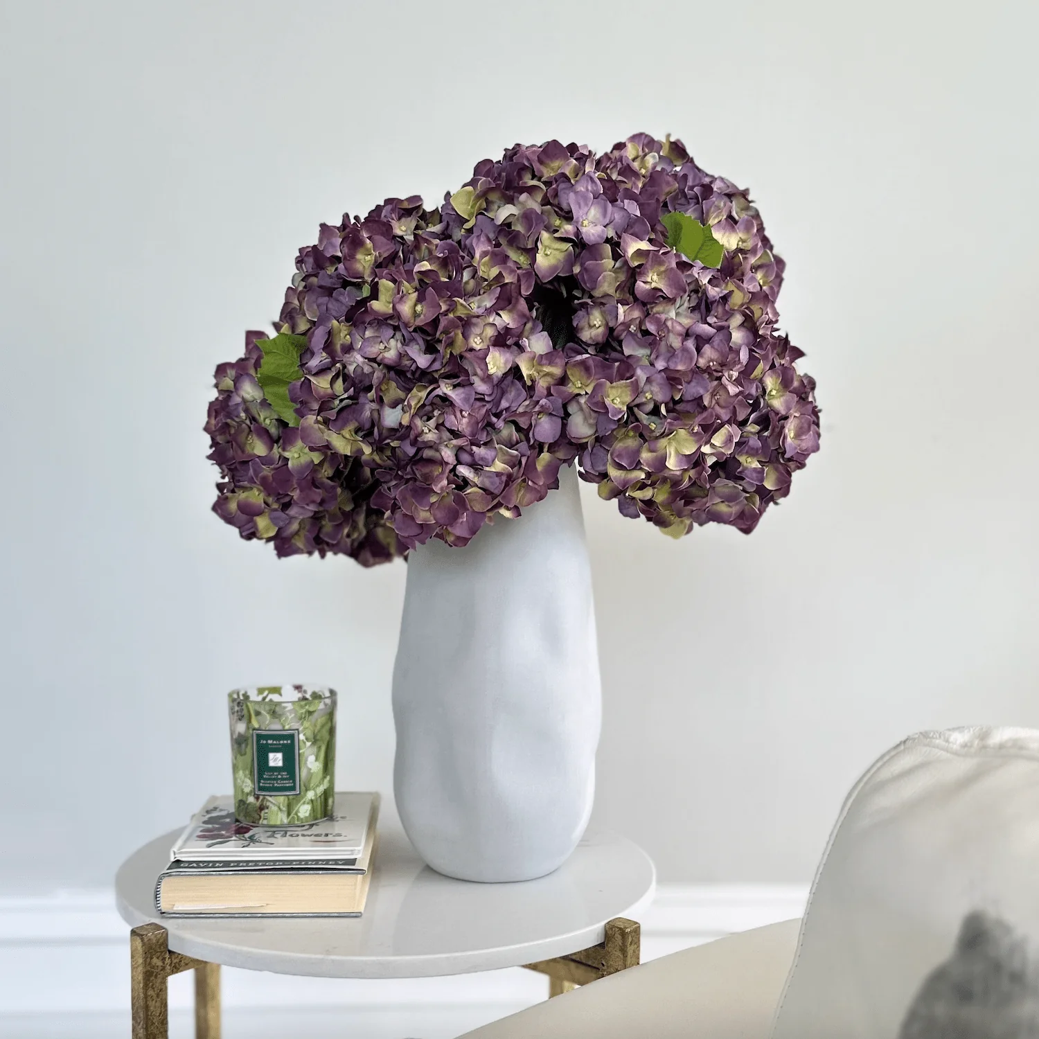 Artificial Purple Dried Hydrangea - Image 5