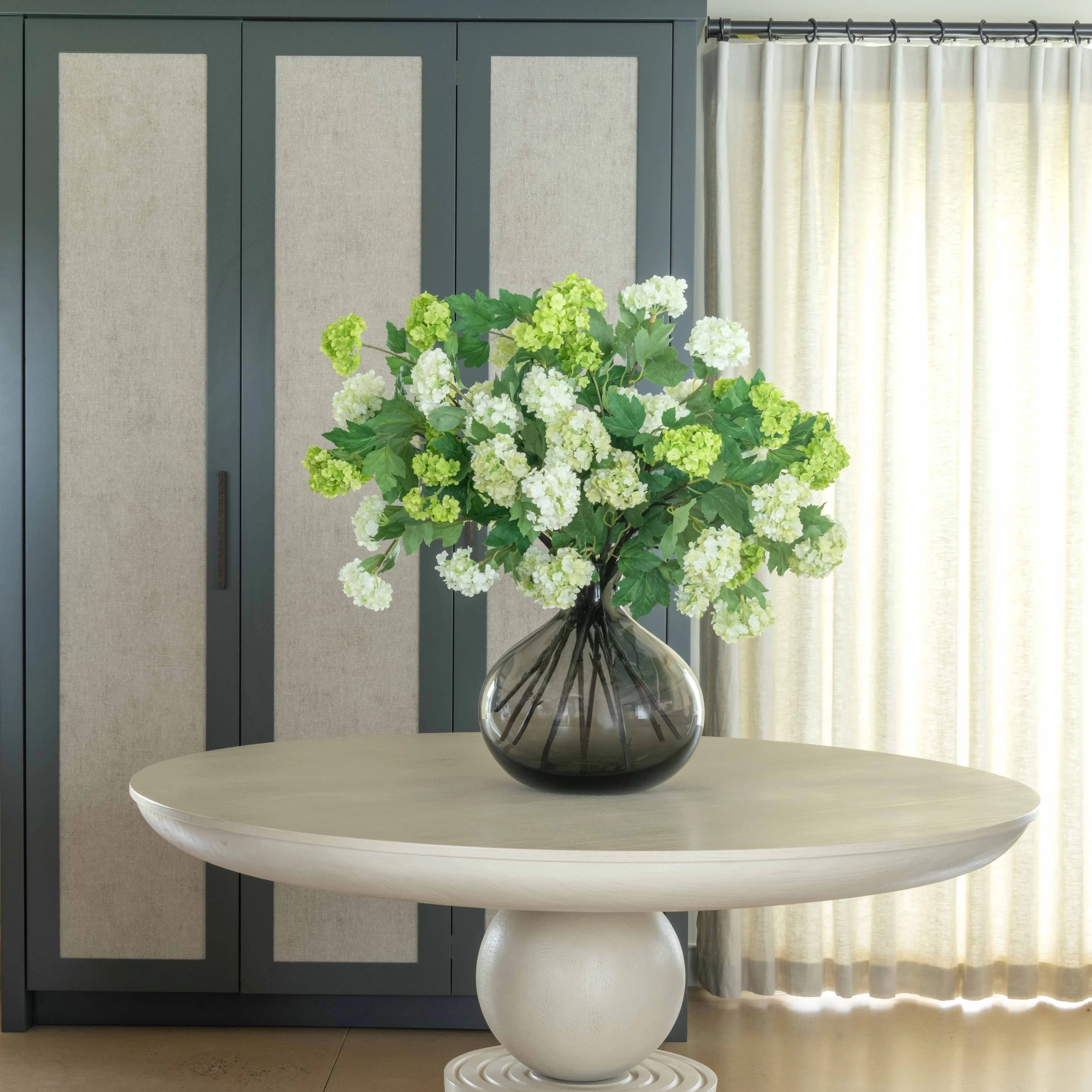 Spring Greens Artificial Flower Arrangement - Image 7