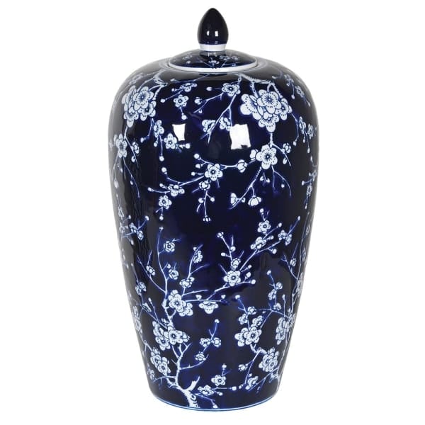 Cherry Blossom Bouquet & Oriental Vase Set - Image 7