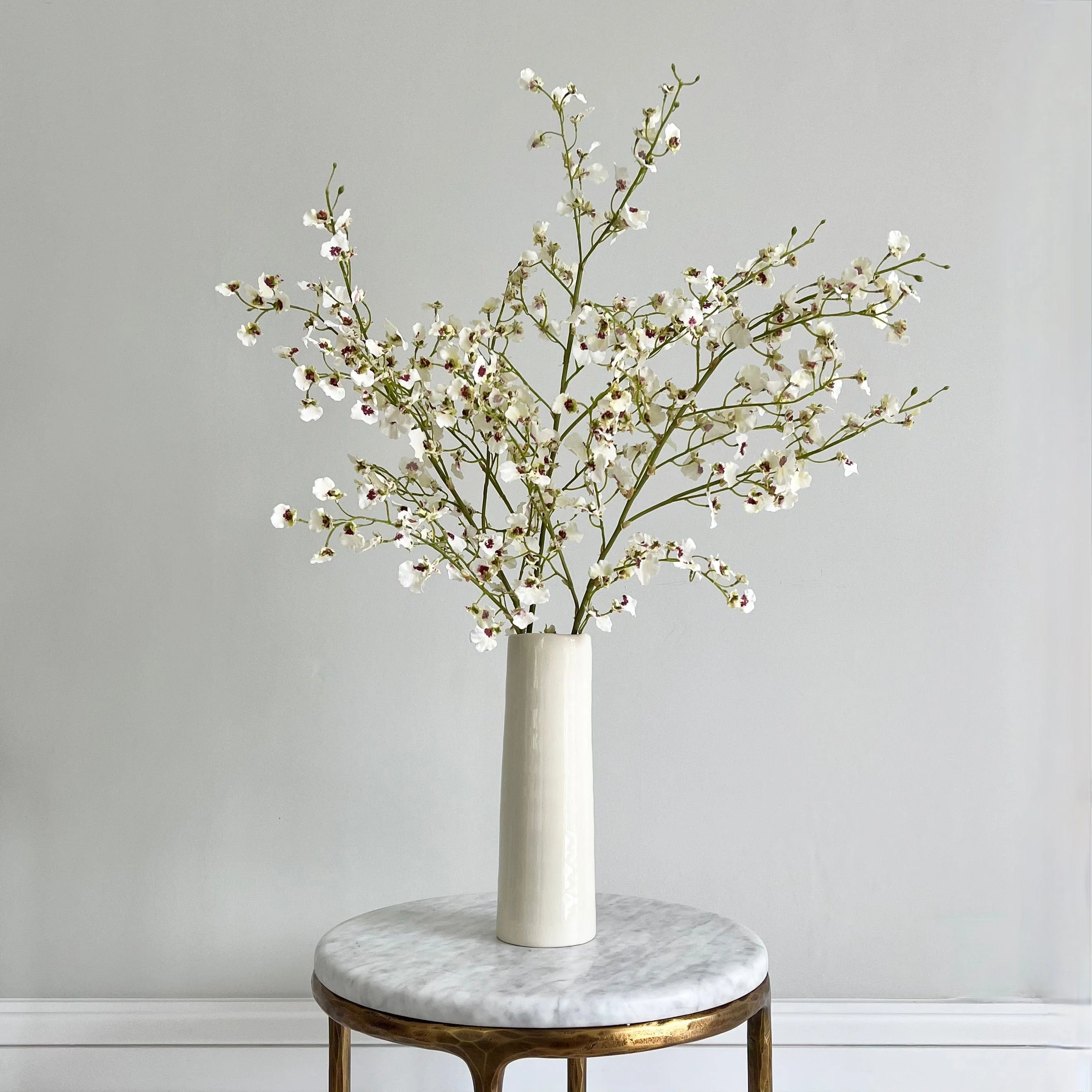 Artificial White Oncidium Orchid - Image 3
