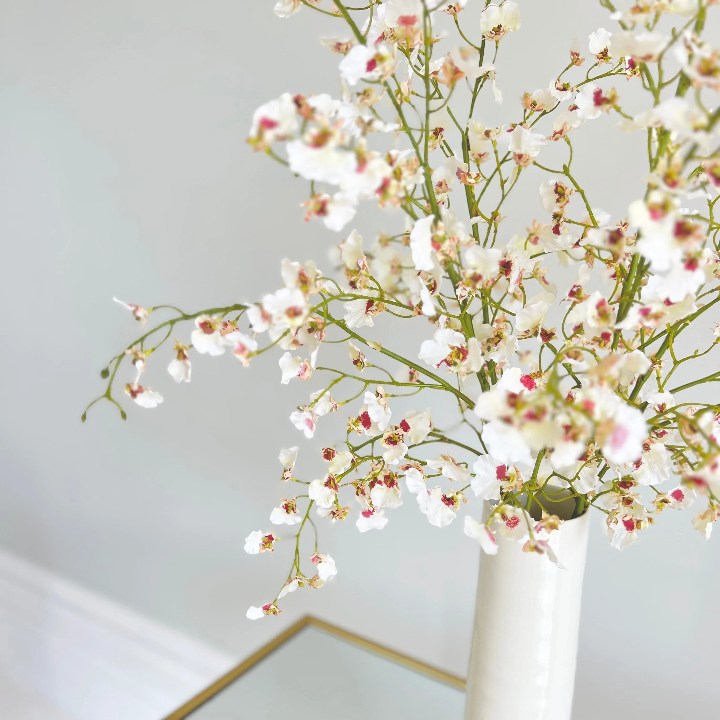 Artificial White Oncidium Orchid - Image 5