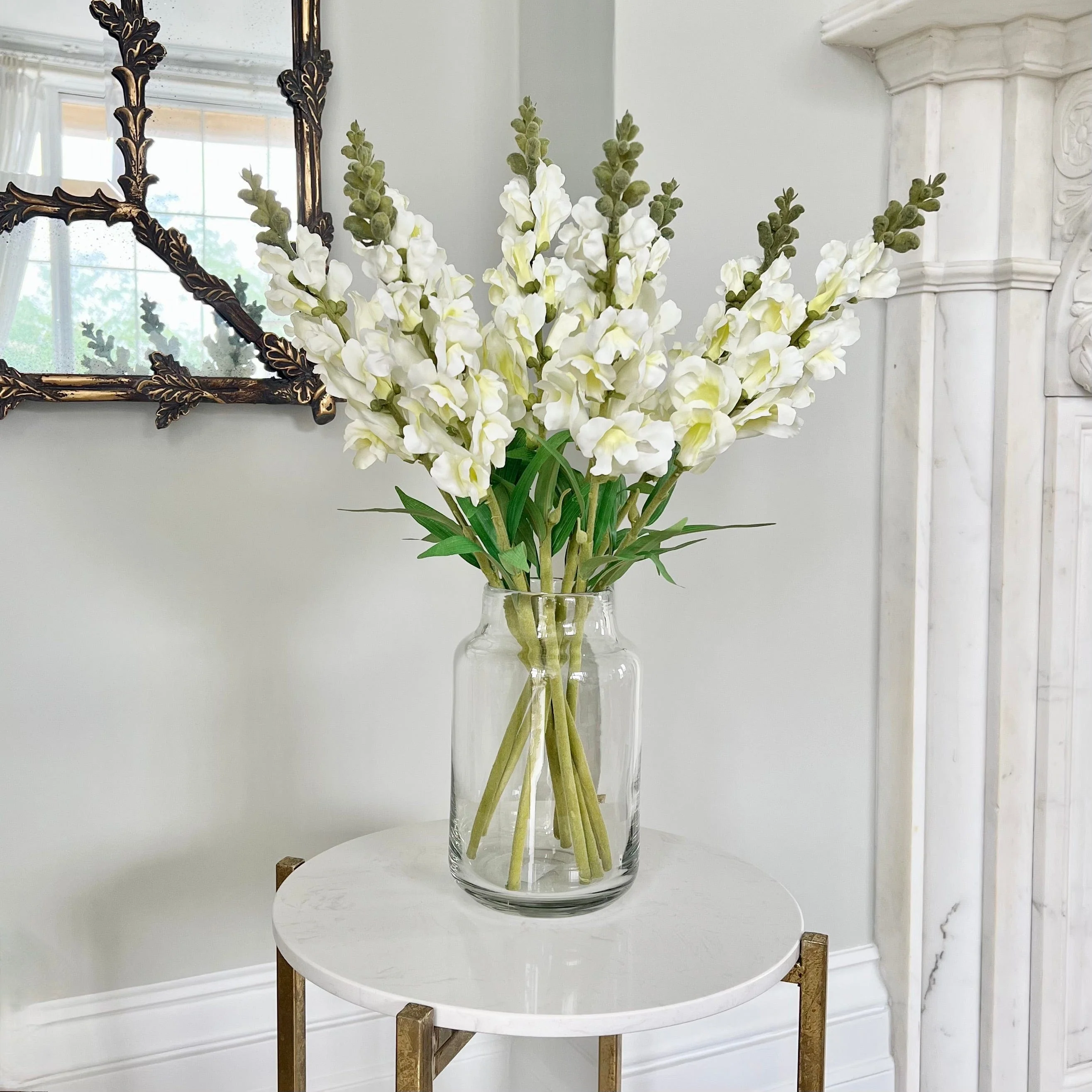 Artificial White Snapdragon - Image 4
