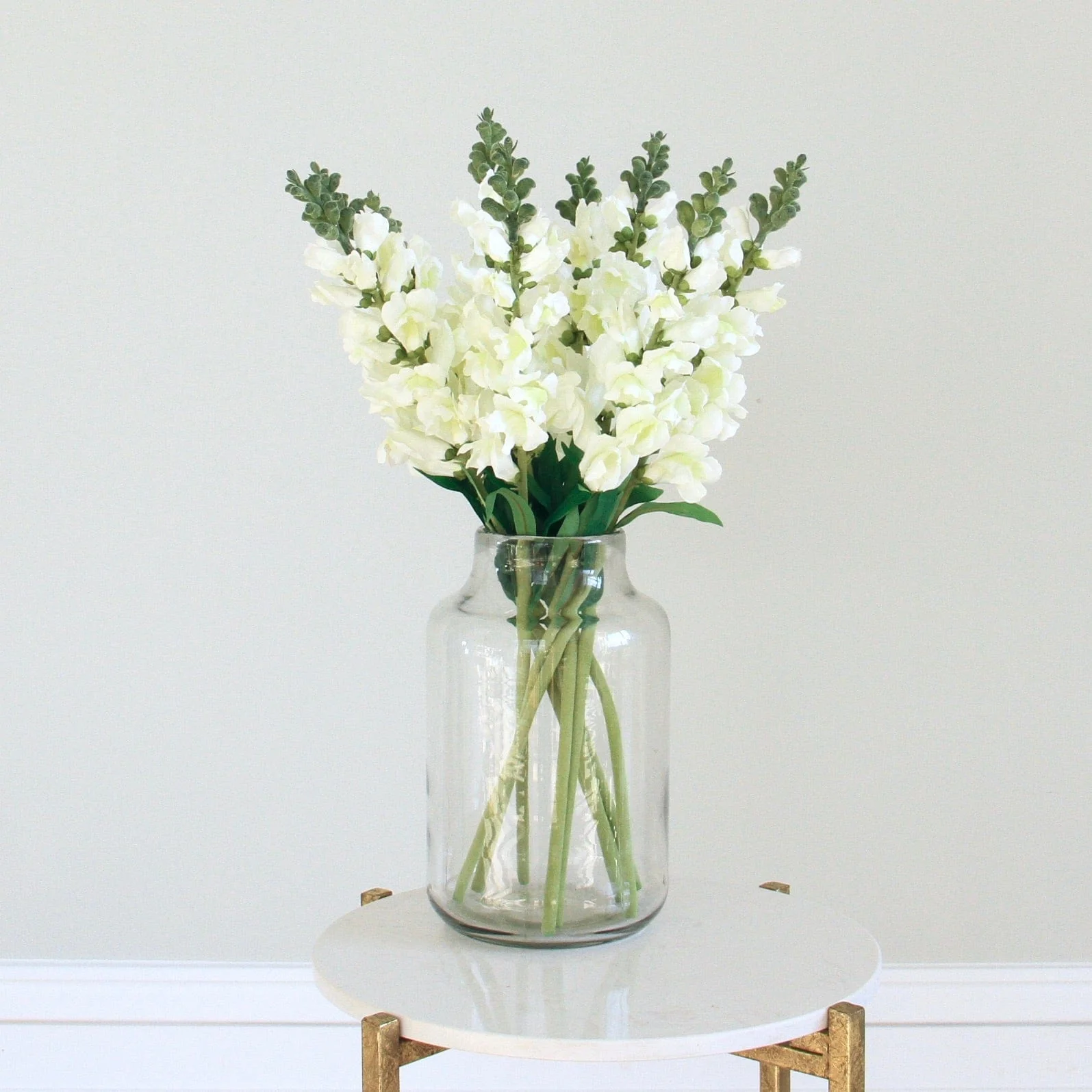 Artificial White Snapdragon - Image 5