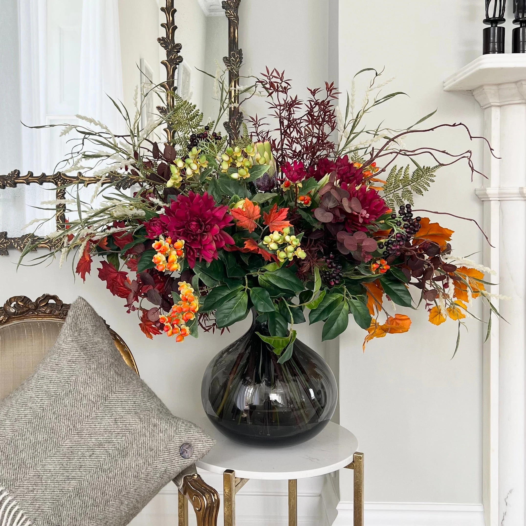 Autumn Splendour Artificial Flower Arrangement - Image 5