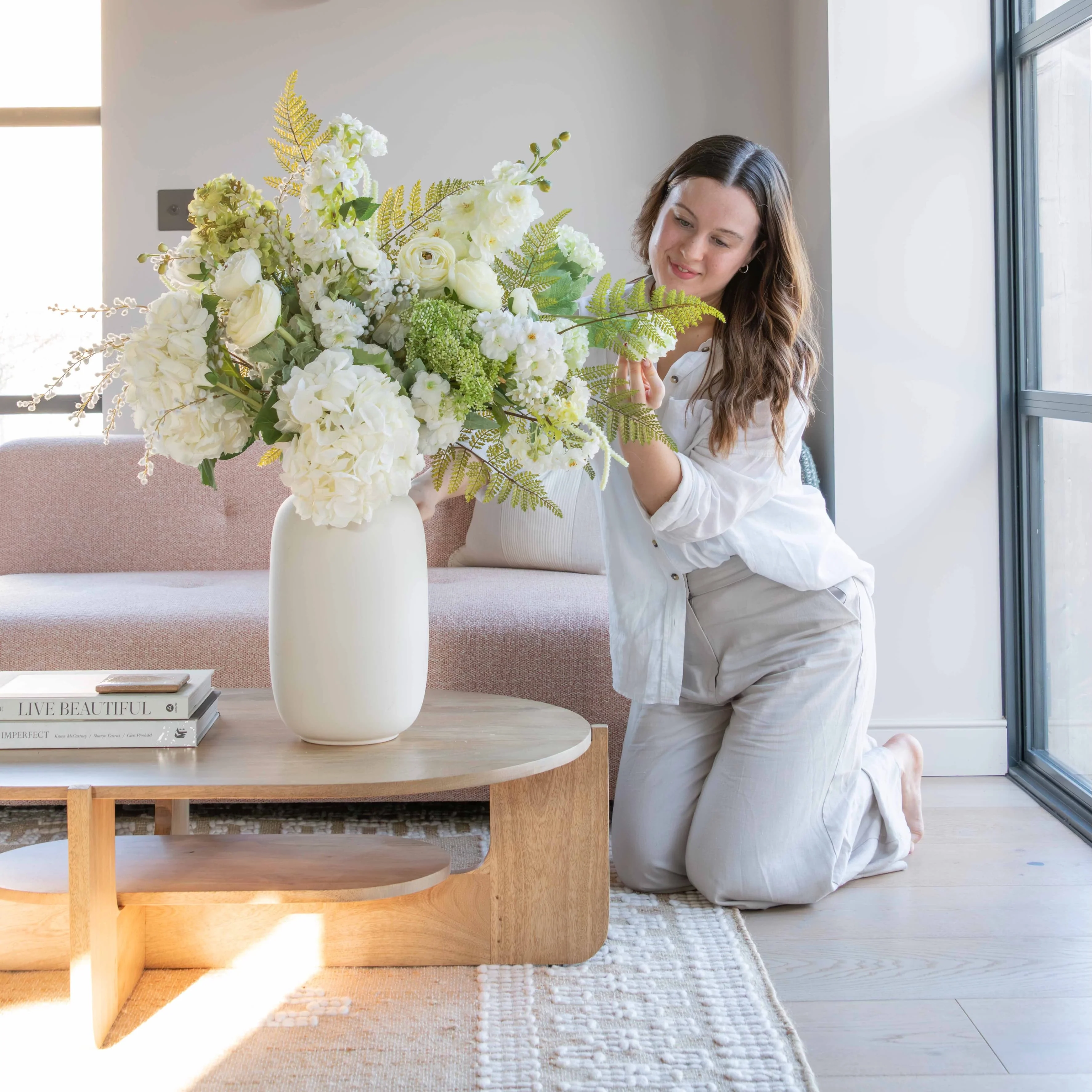 Blossoming Artificial Flower Arrangement - Image 4