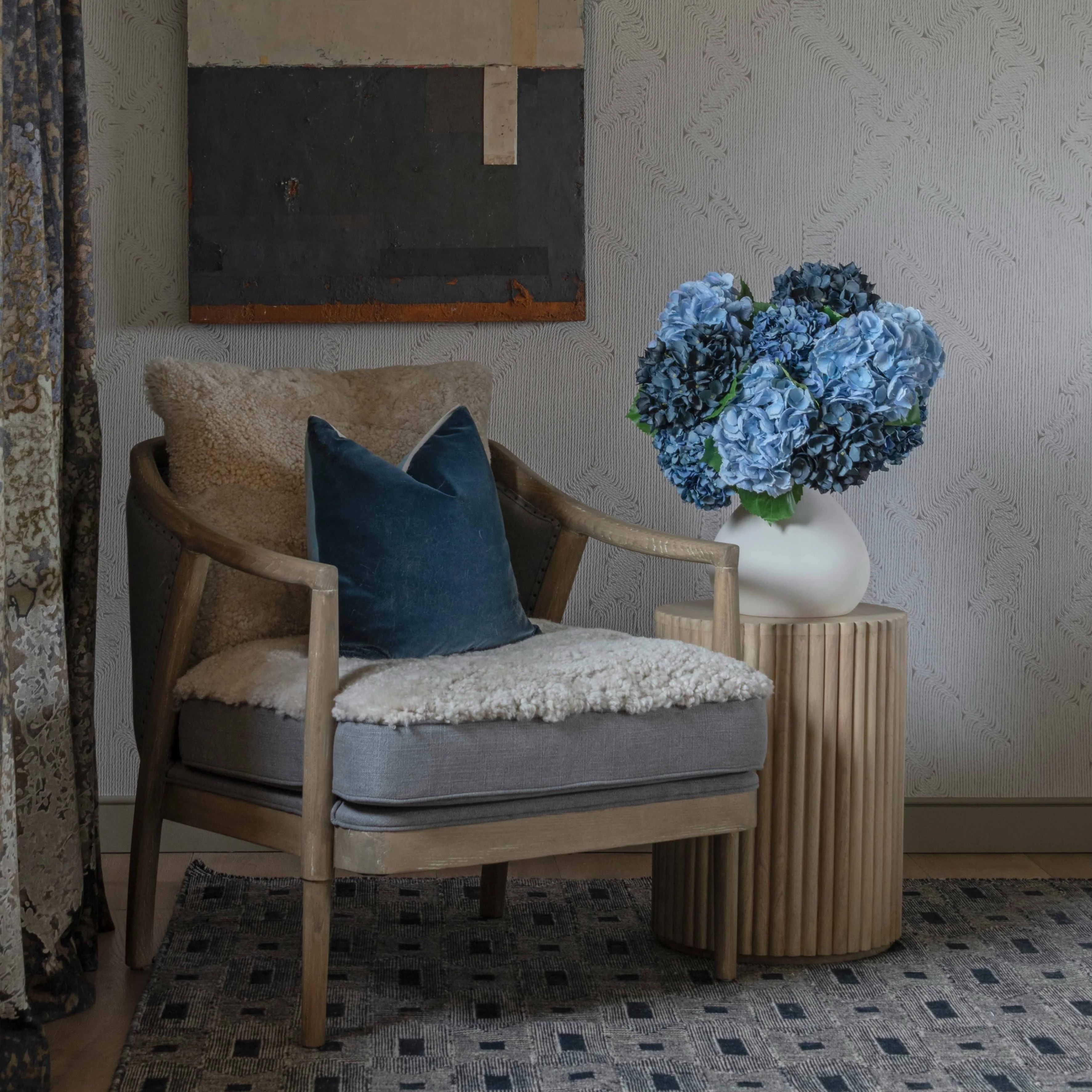 Maison Bleu Artificial Flower Arrangement - Image 3