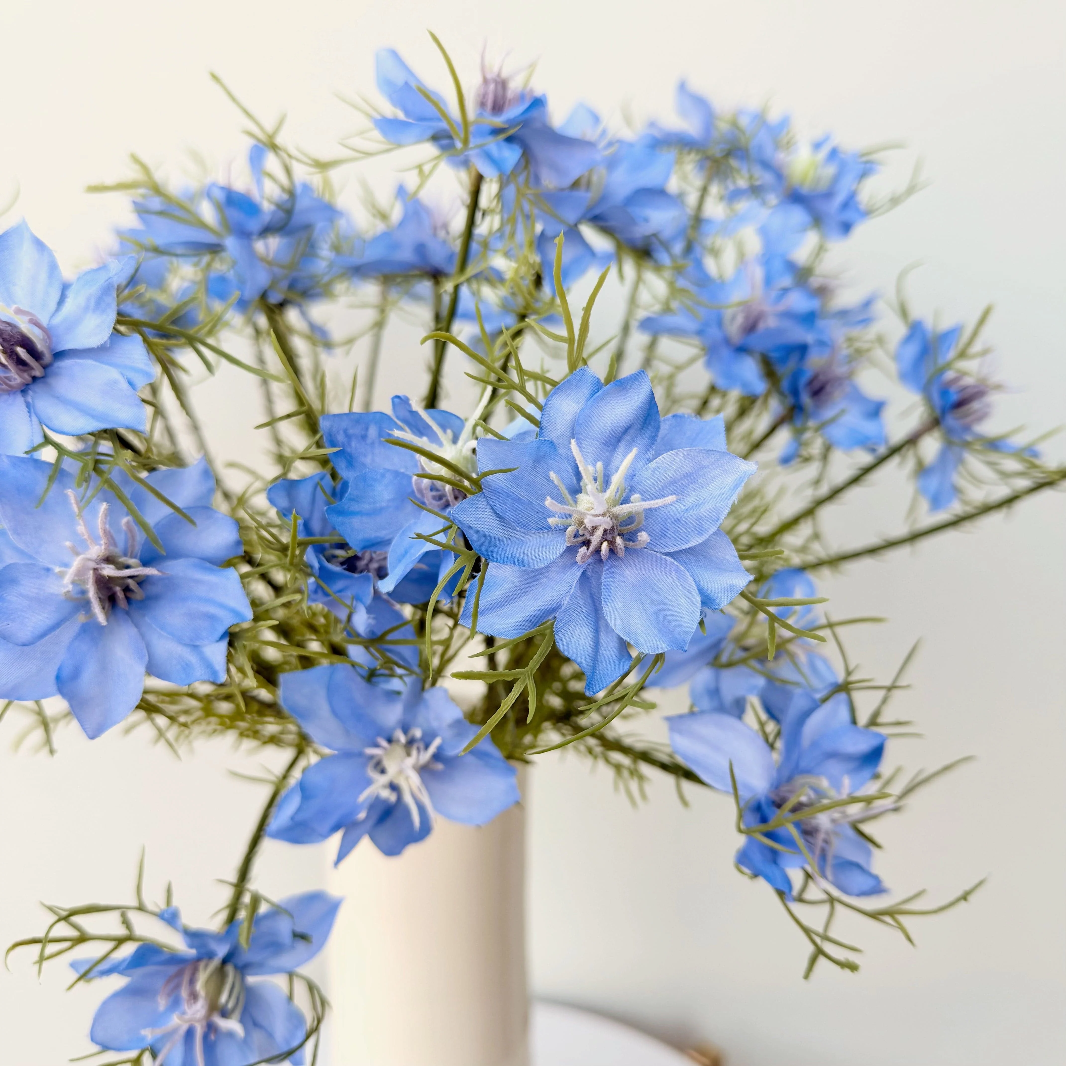 Artificial Blue Nigella Spray - Image 3