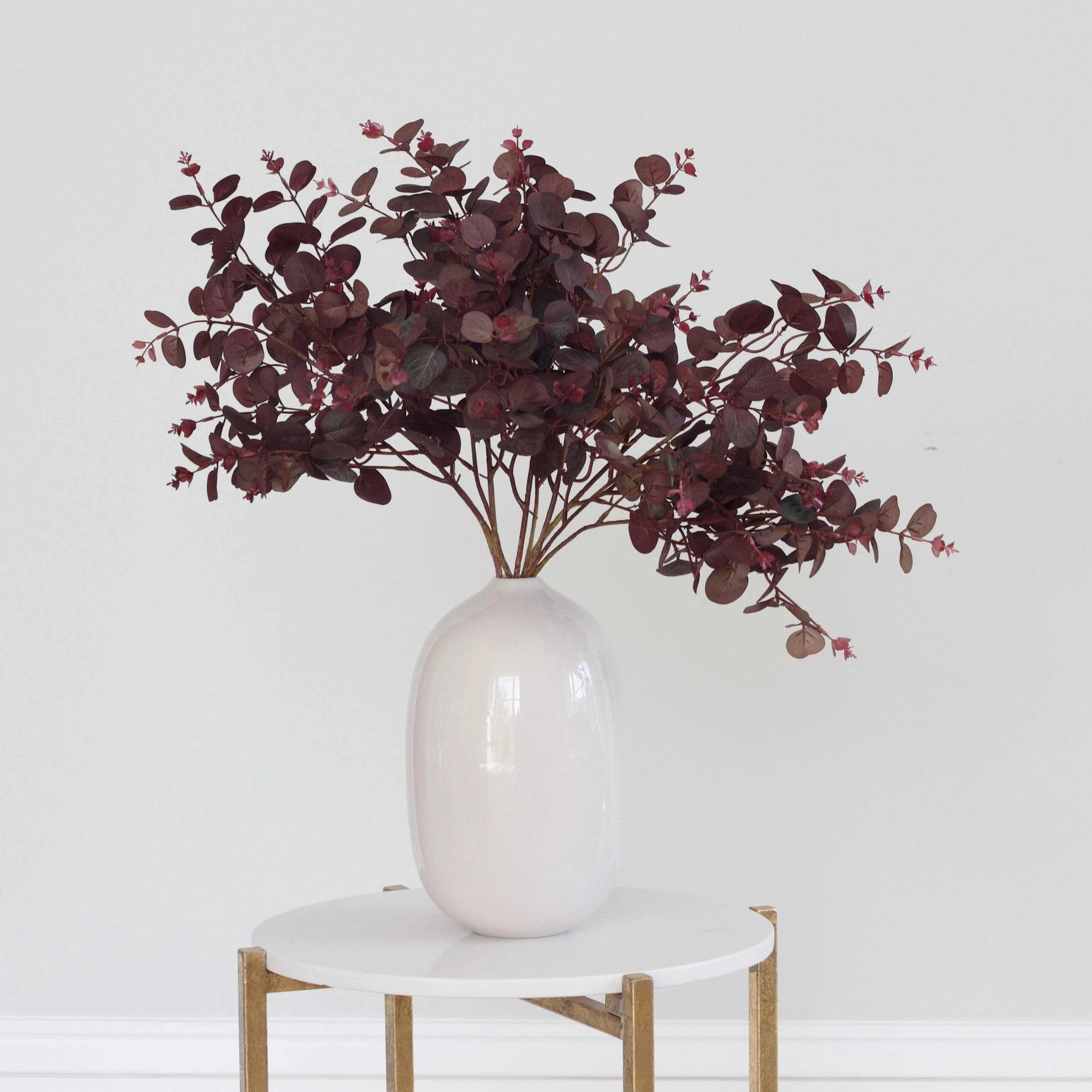 Artificial Burgundy Eucalyptus - Image 4