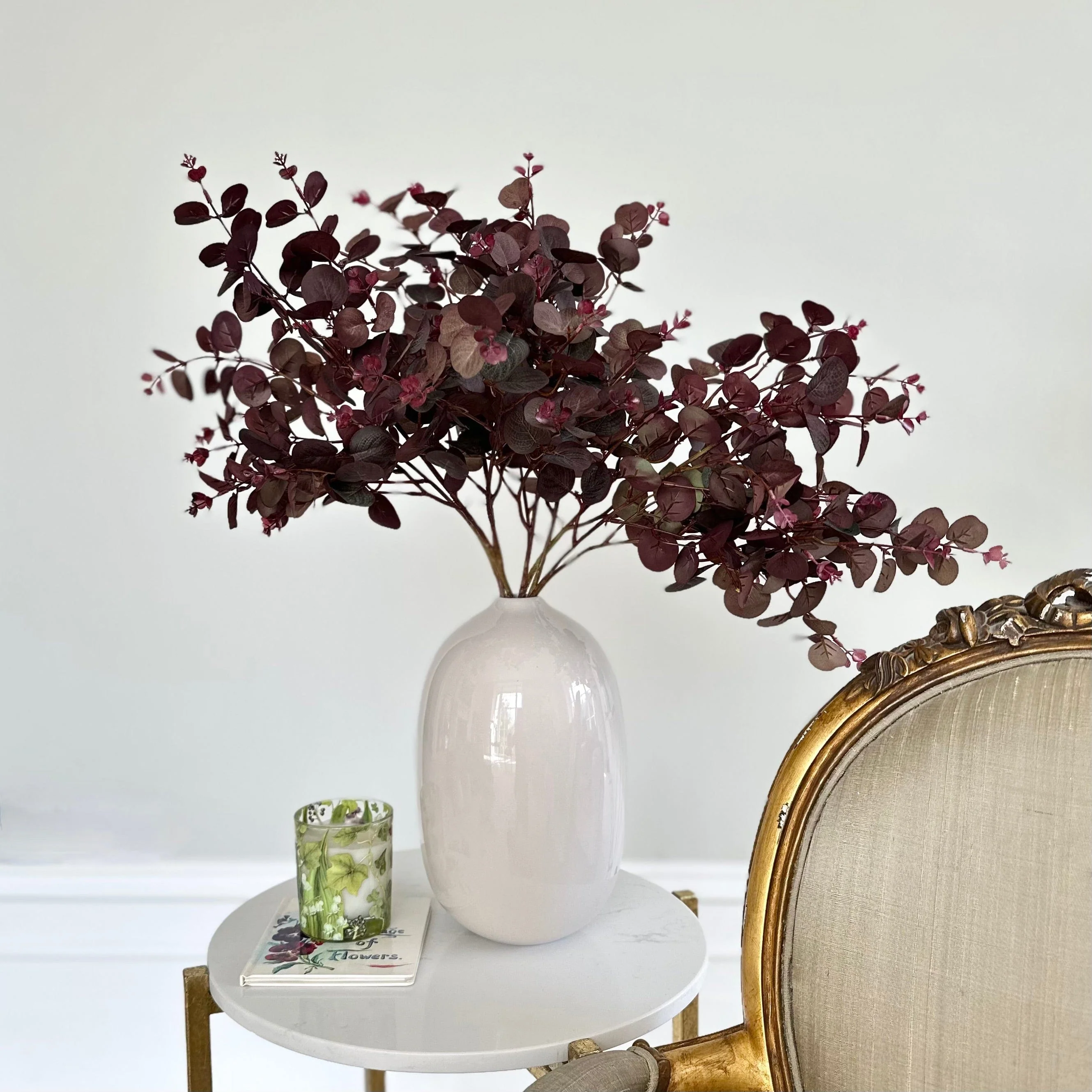 Artificial Burgundy Eucalyptus - Image 5