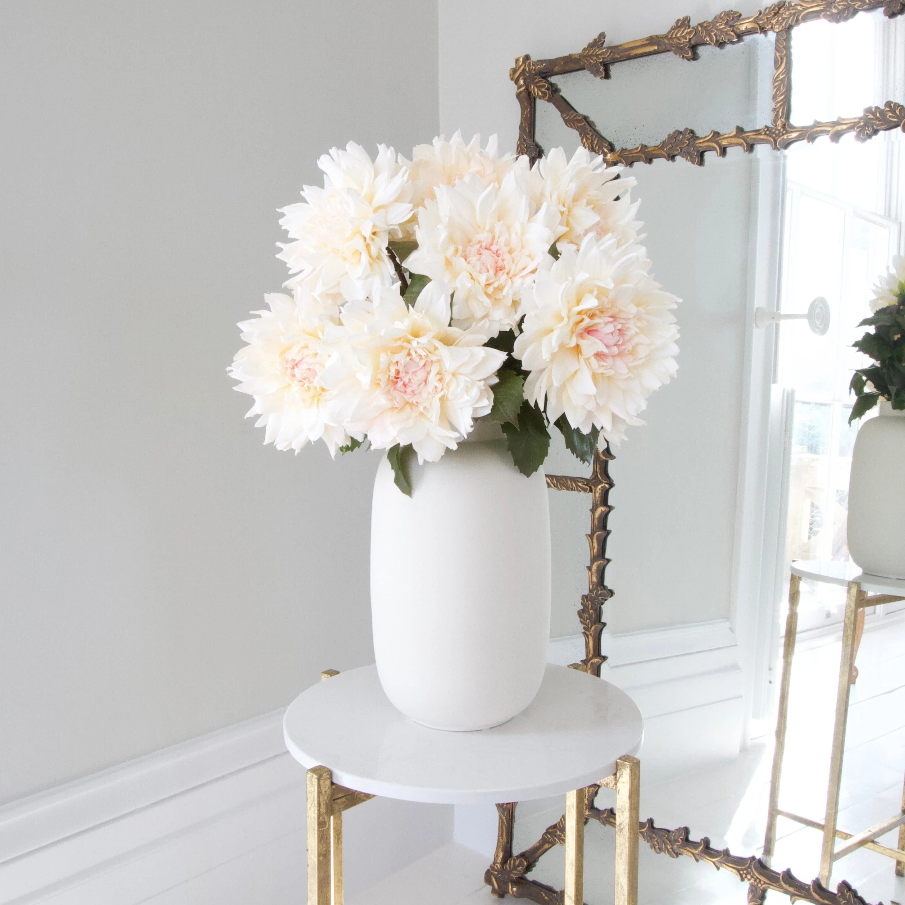 Artificial Cafe Au Lait Dahlia - Image 3
