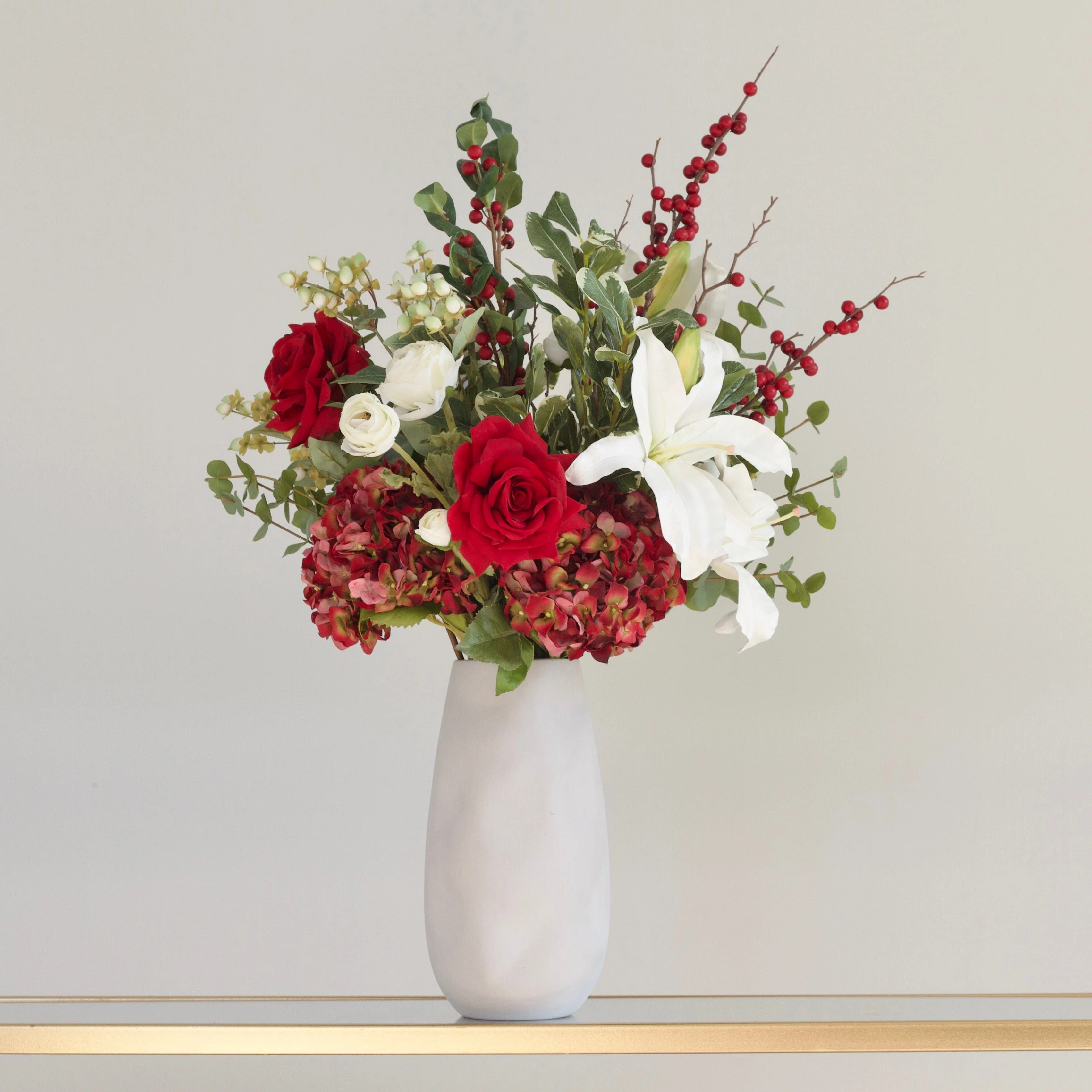 Christmas Artificial Flower Arrangement - Image 4