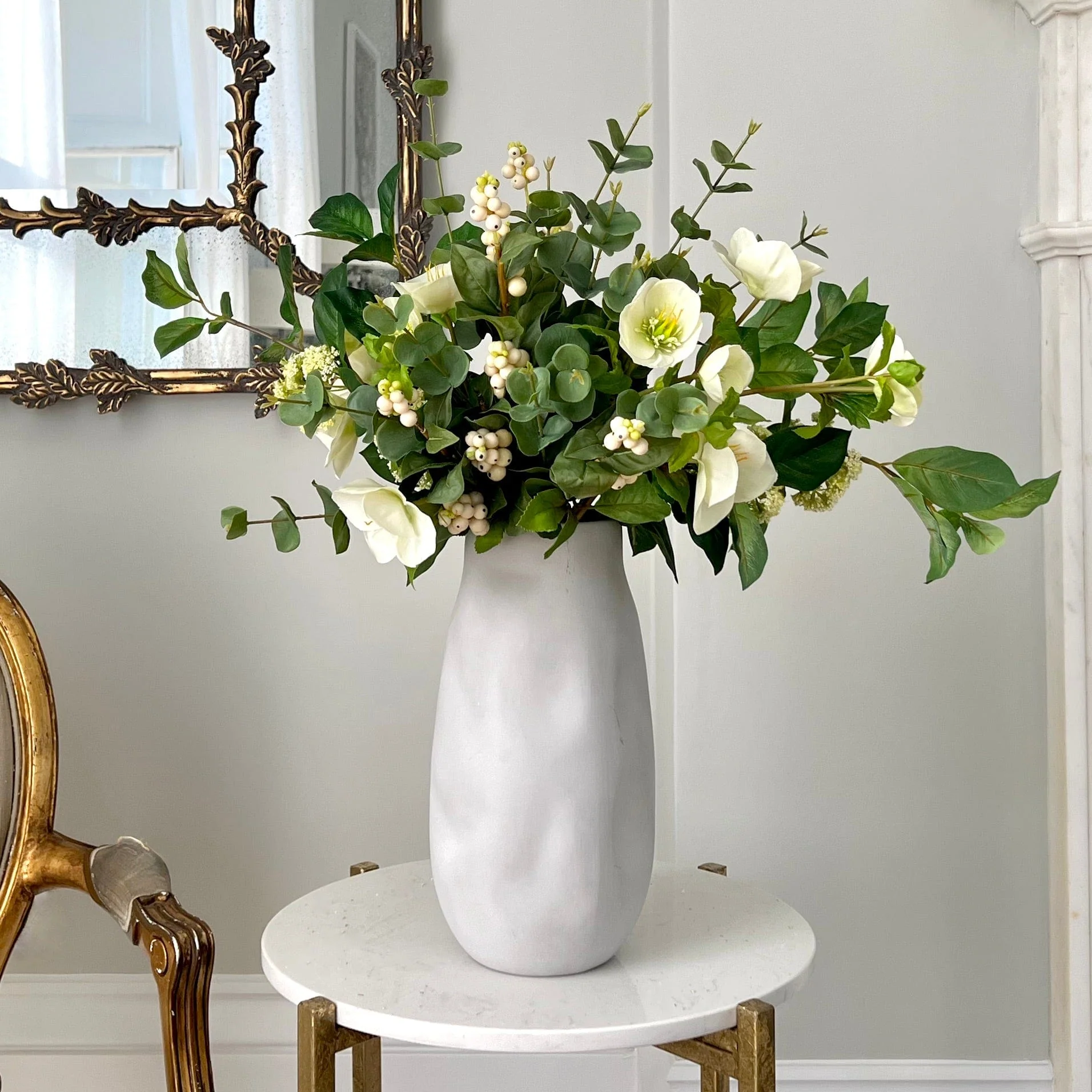 Hellebore & Berries Artificial Arrangement - Image 6