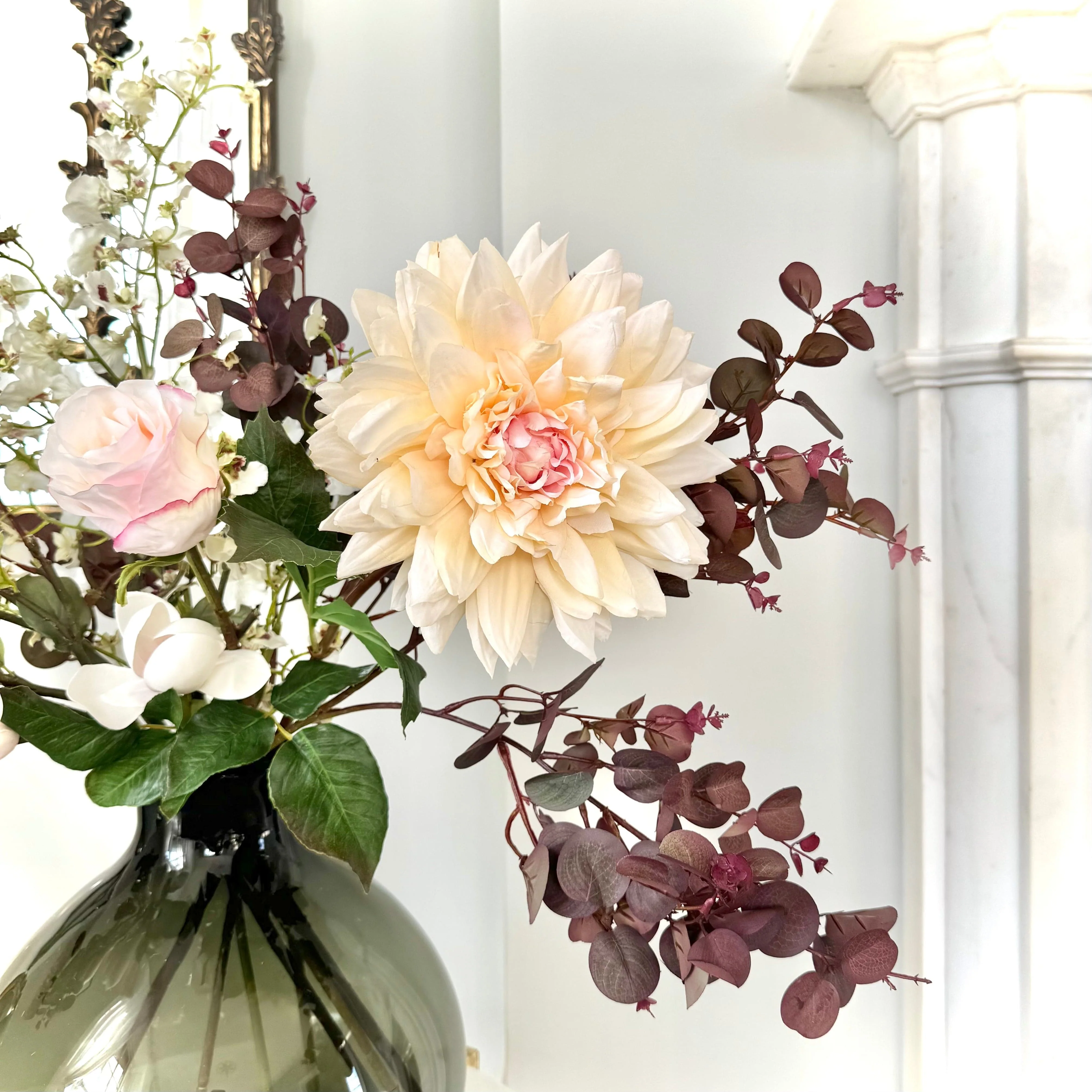 Dahlia Darling Artificial Flower Arrangement - Image 5