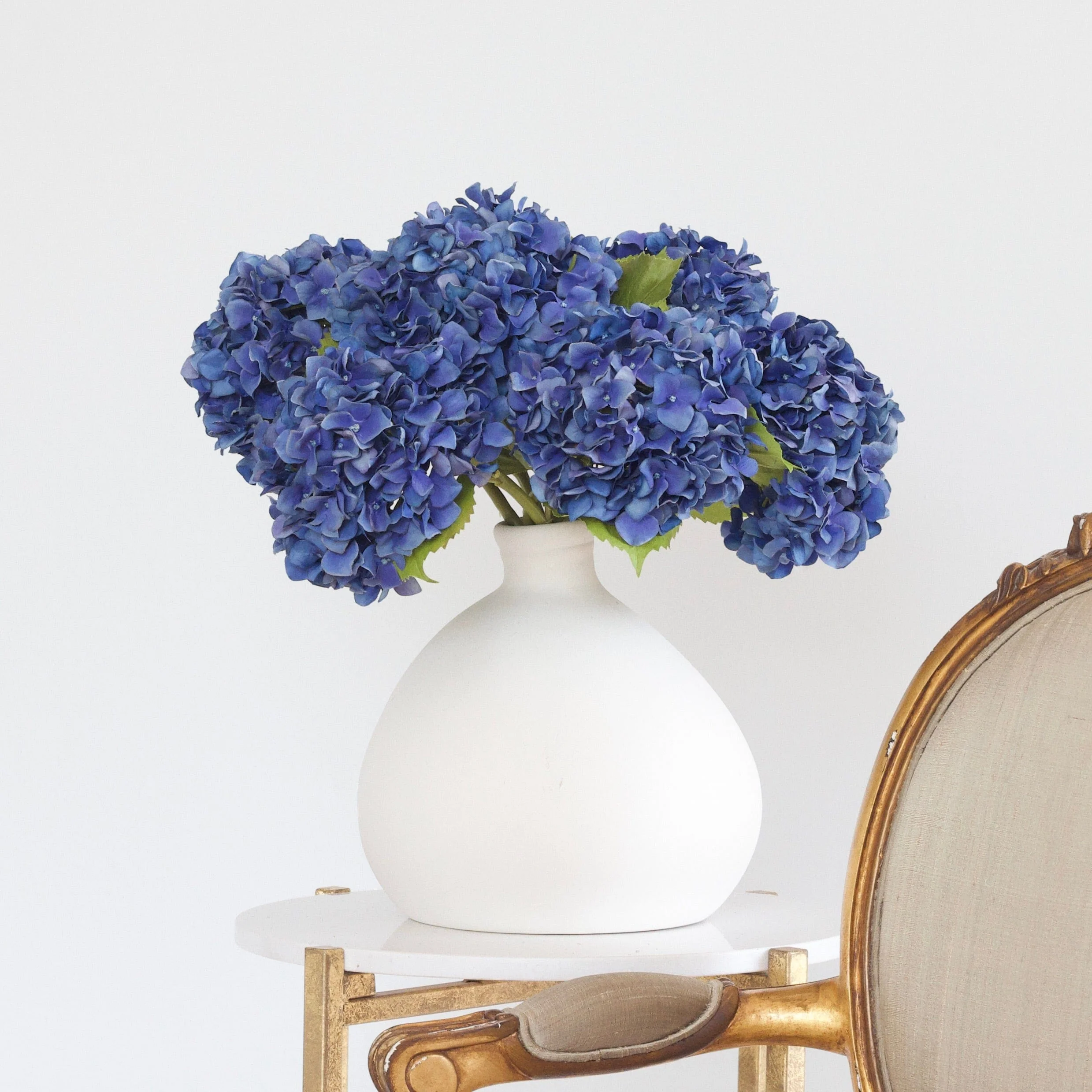 Artificial Blue Dried Hydrangea - Image 4