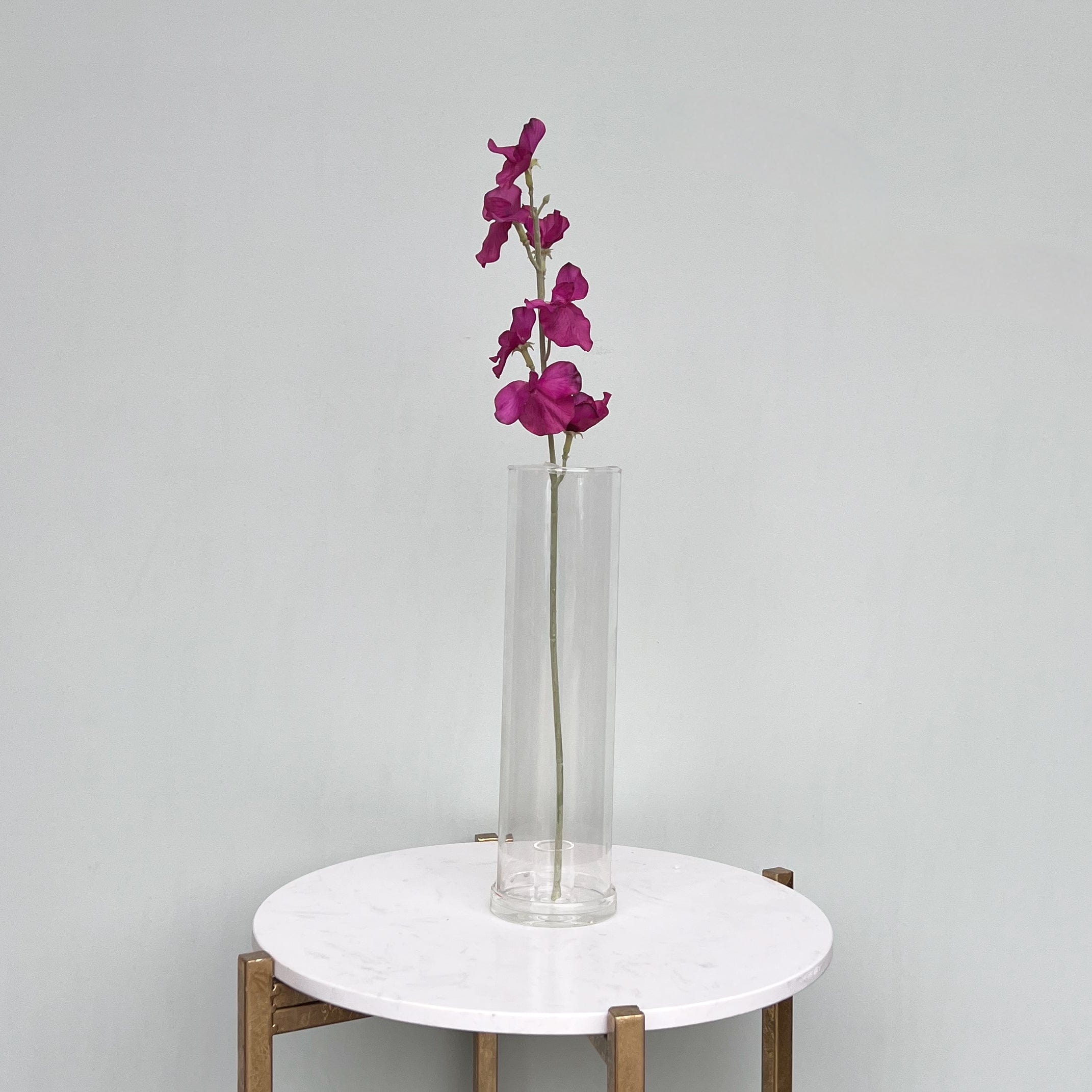 Artificial Deep Pink Sweet Pea - Image 2