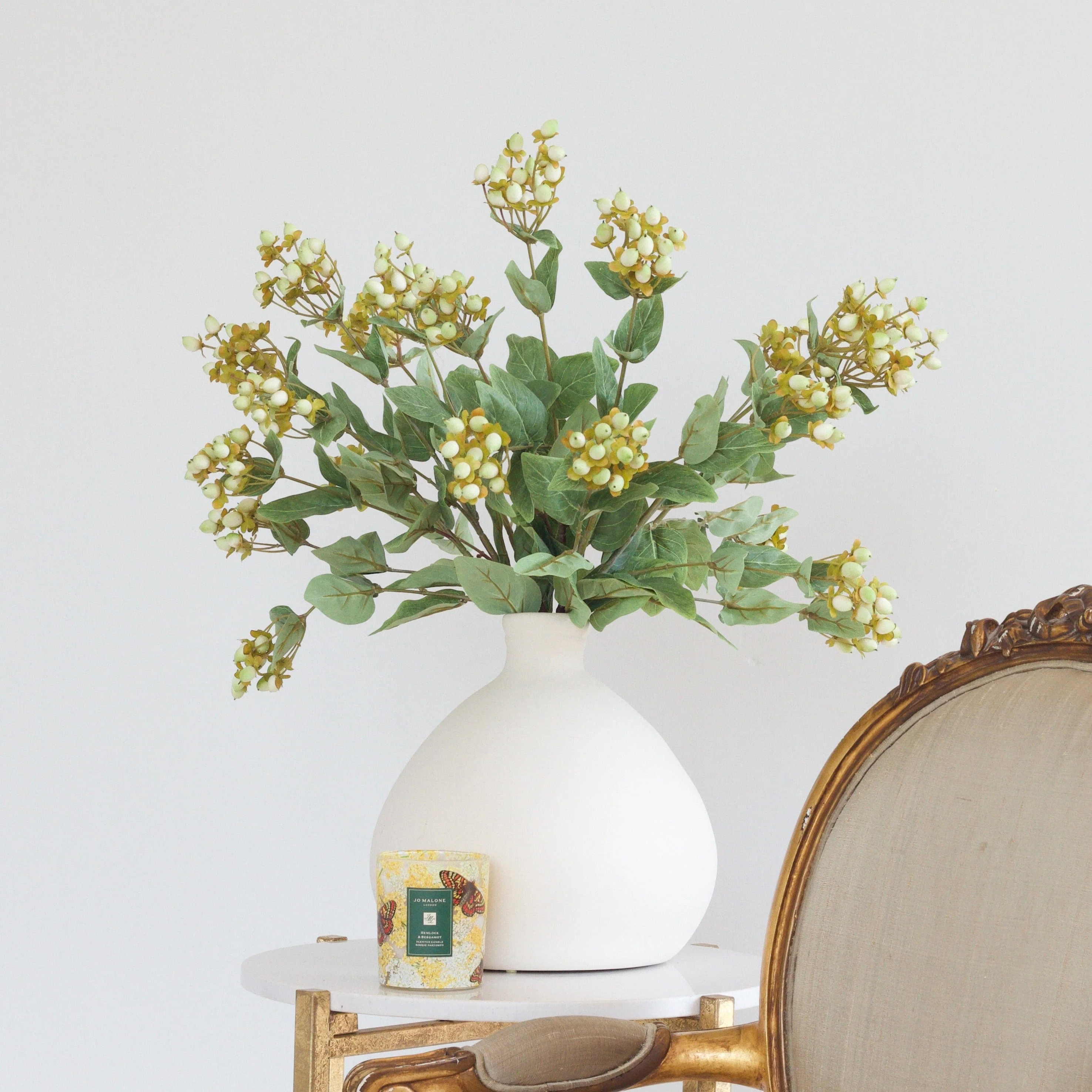 Artificial Green Hypericum Berries - Image 8