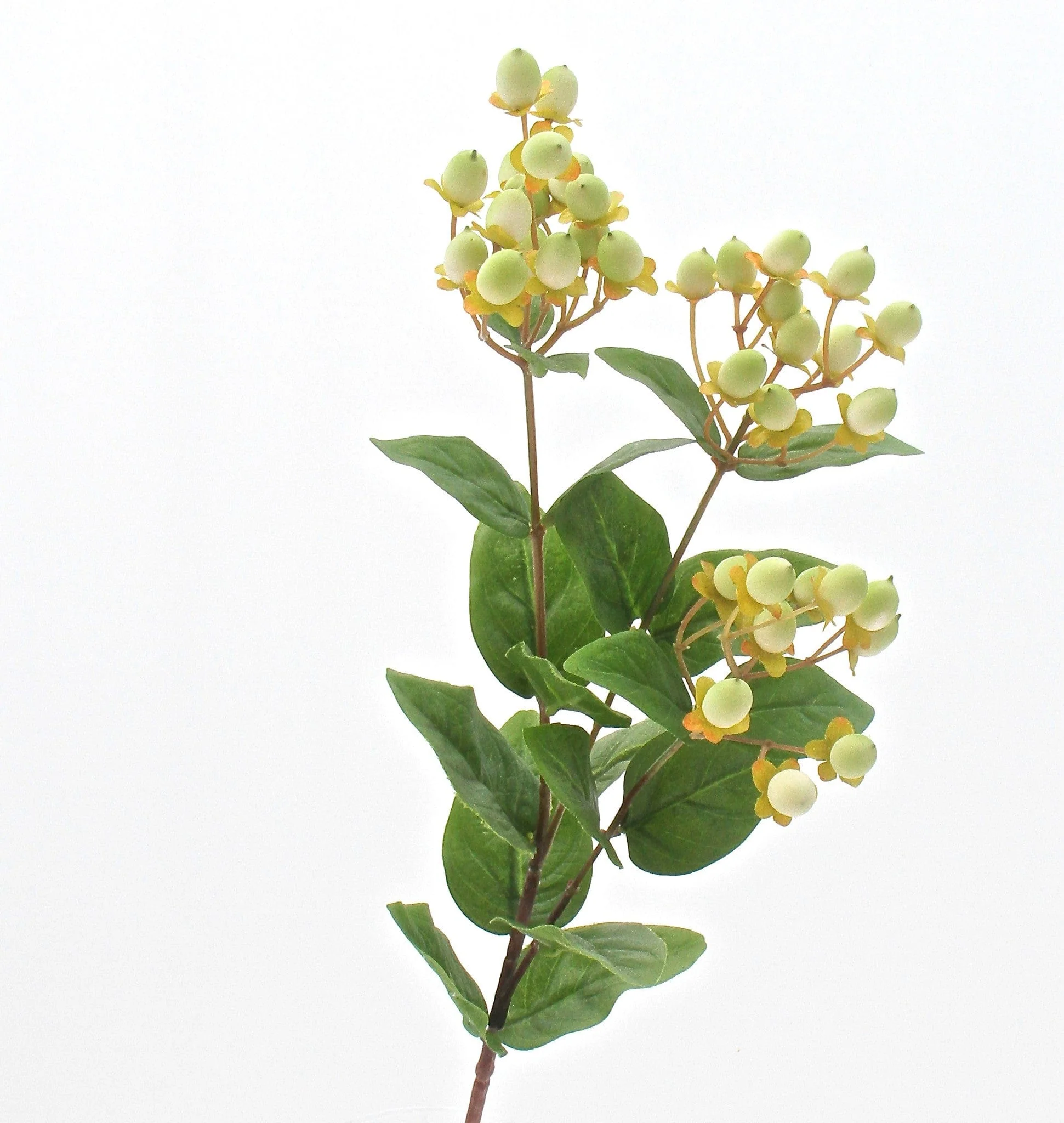 Artificial Green Hypericum Berries - Image 9