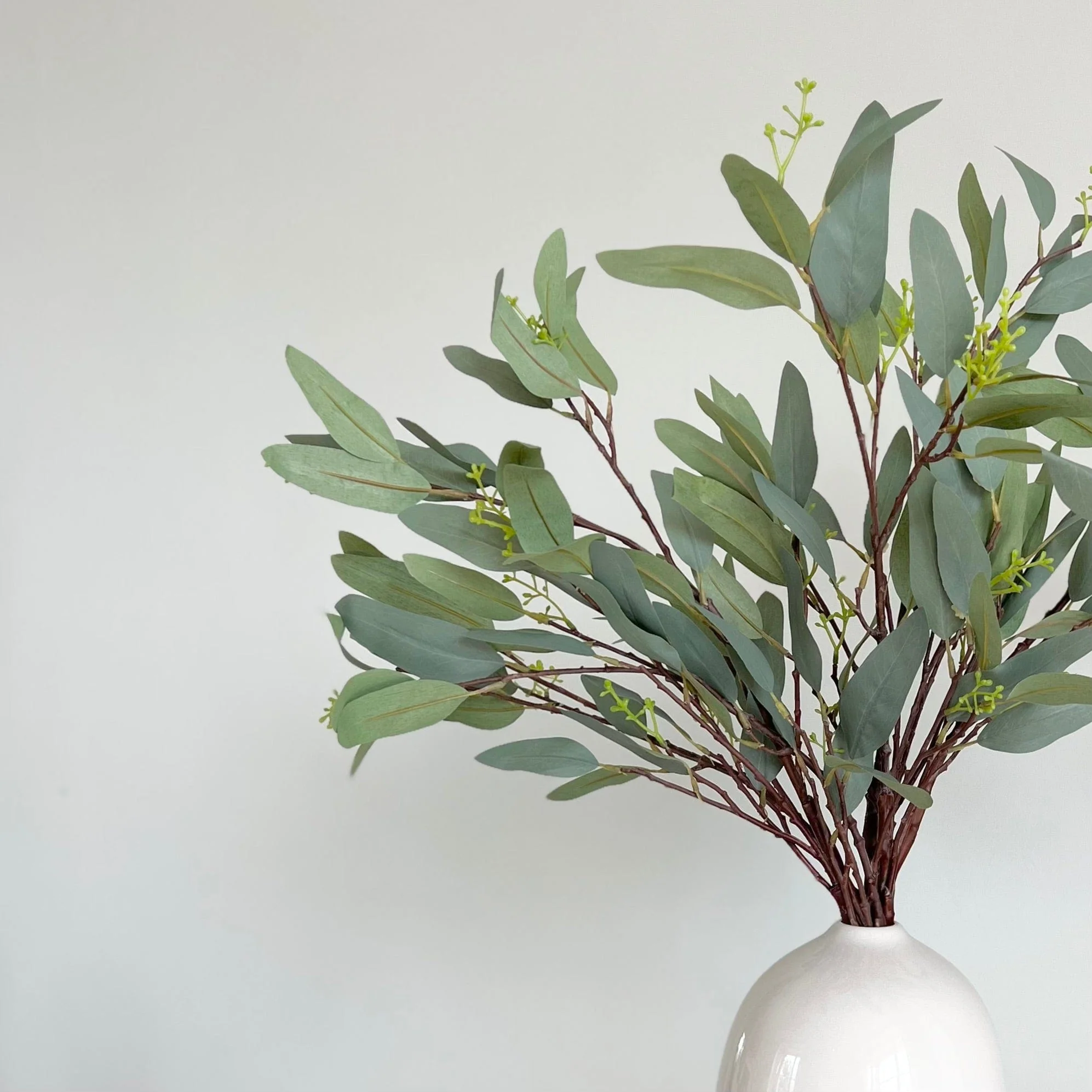 Artificial Green Willow Eucalyptus - Image 5