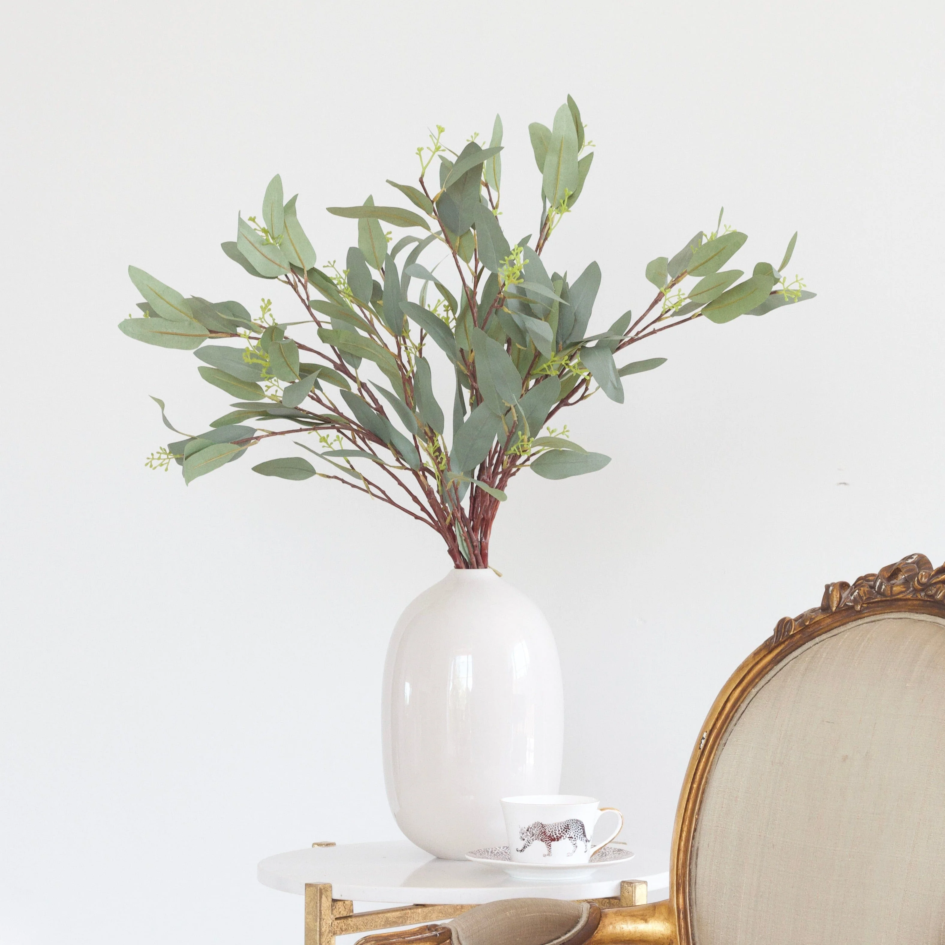 Artificial Green Willow Eucalyptus - Image 6