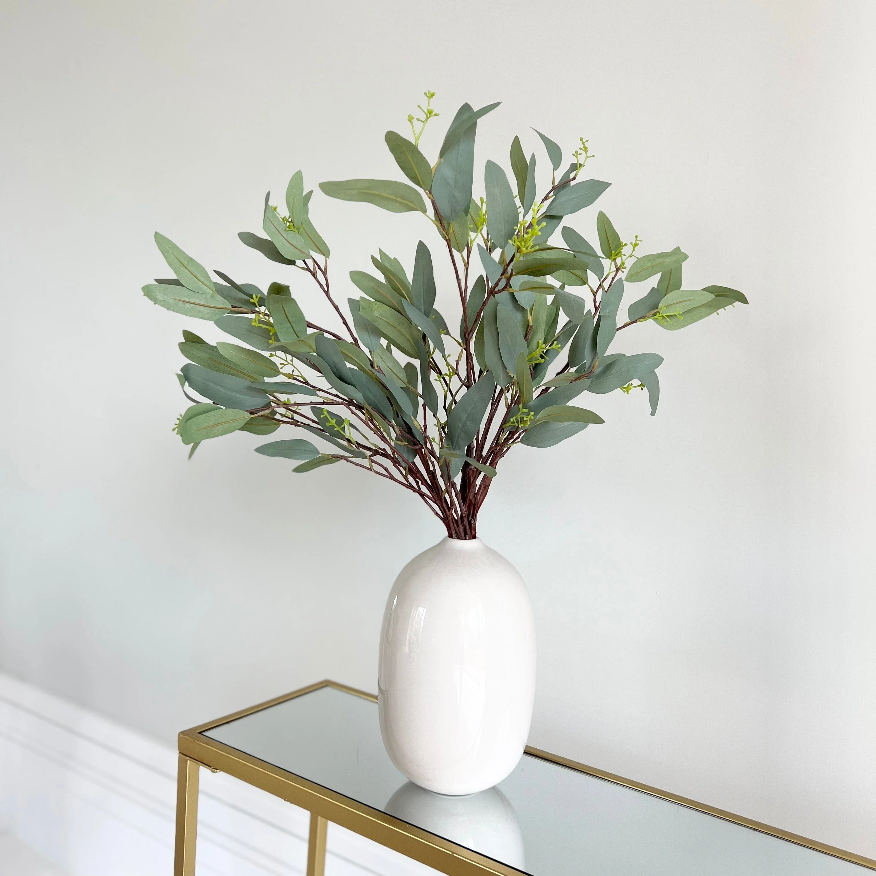 Artificial Green Willow Eucalyptus - Image 7