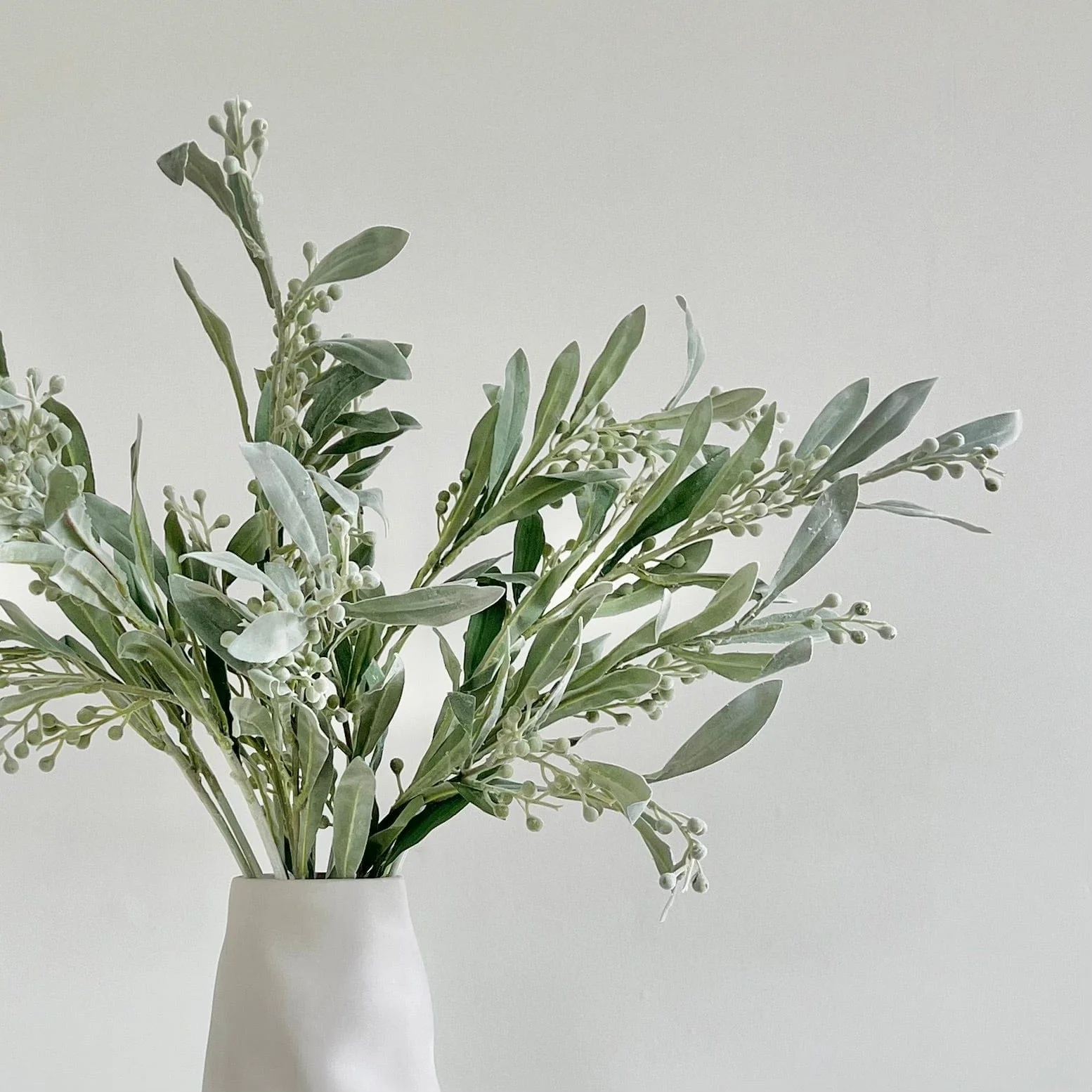 Artificial Silver & Grey Berries - Image 3