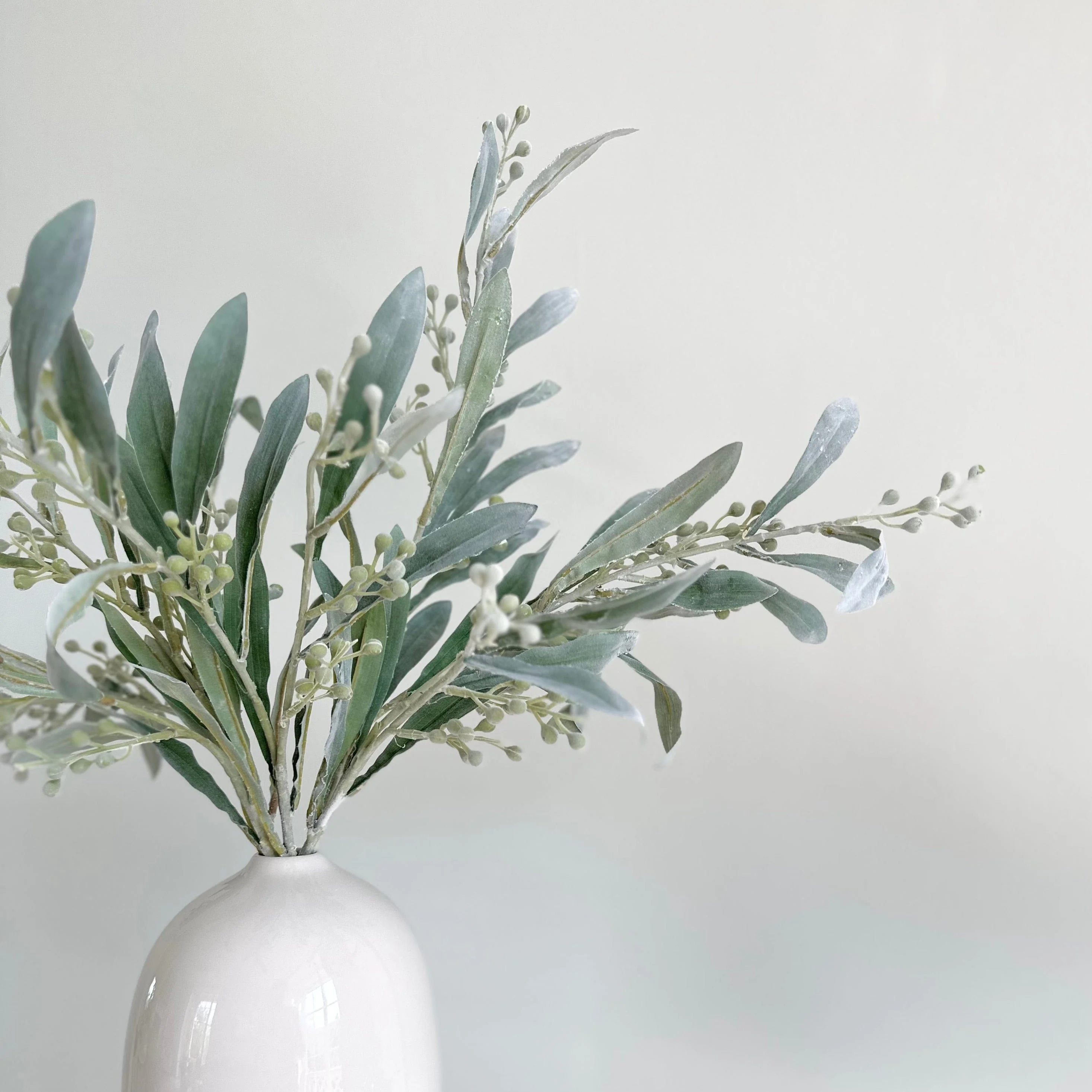 Artificial Silver & Grey Berries - Image 5