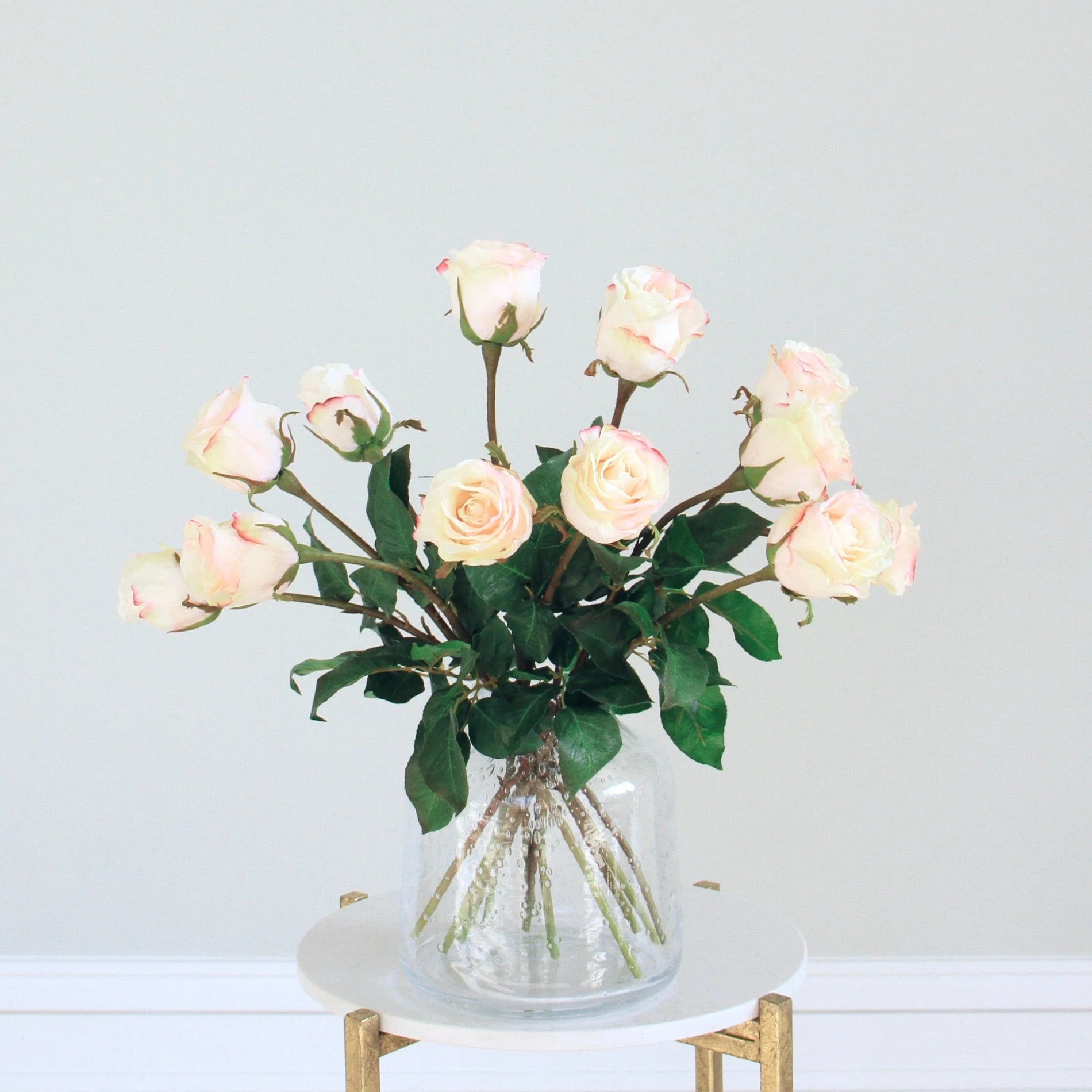 Artificial Blush Pink Rose Bud - Image 5