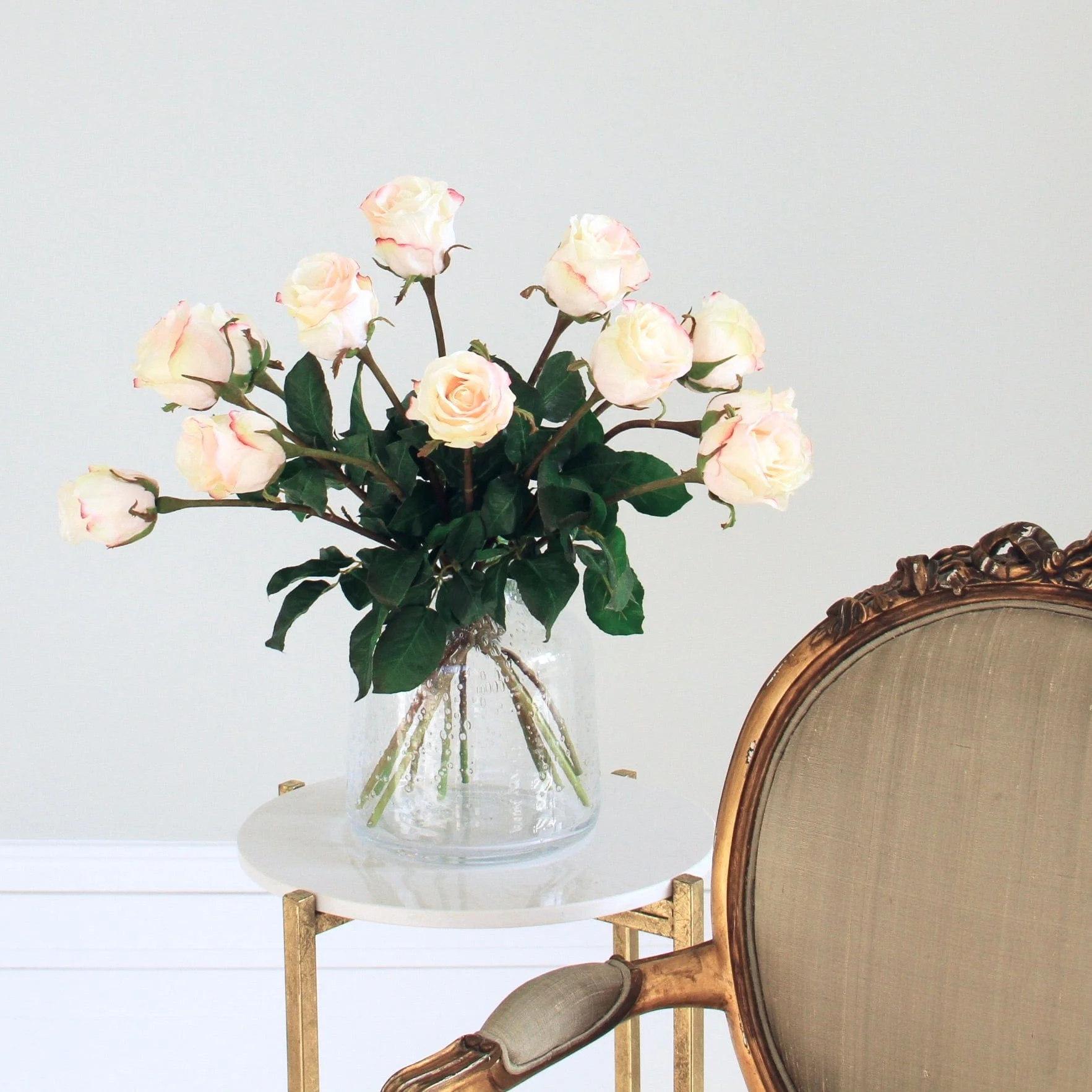 Artificial Blush Pink Rose Bud - Image 6
