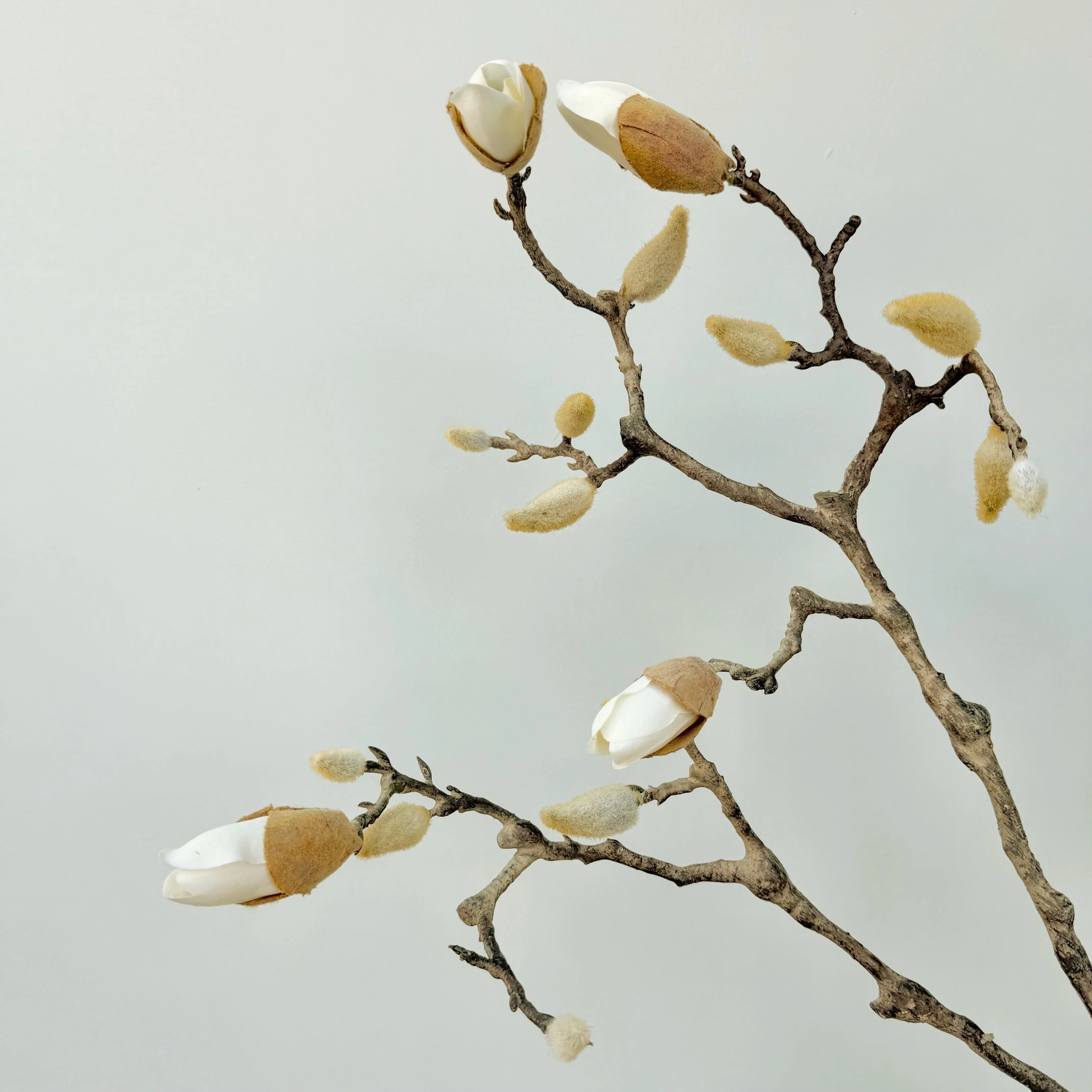 Artificial Magnolia Branch with Buds - Image 3