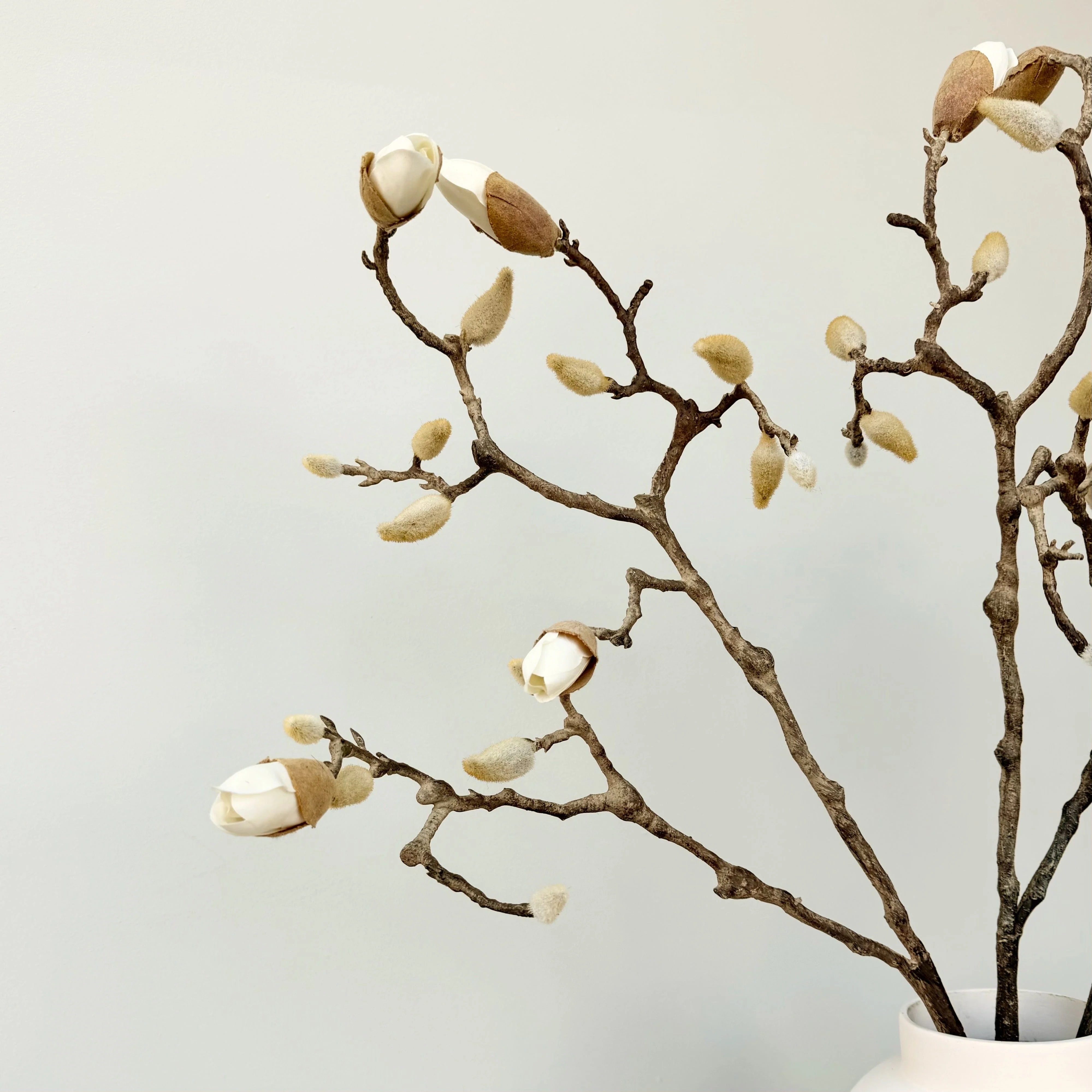 Artificial Magnolia Branch with Buds - Image 4