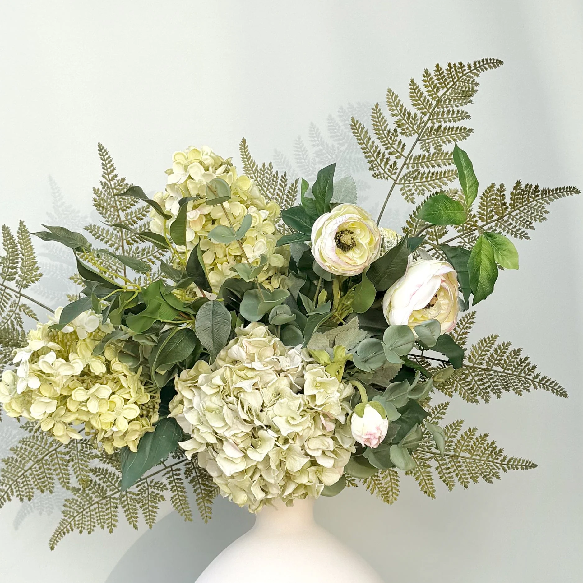 Born In May: Emerald Flower Bouquet & Vase Set - Image 2